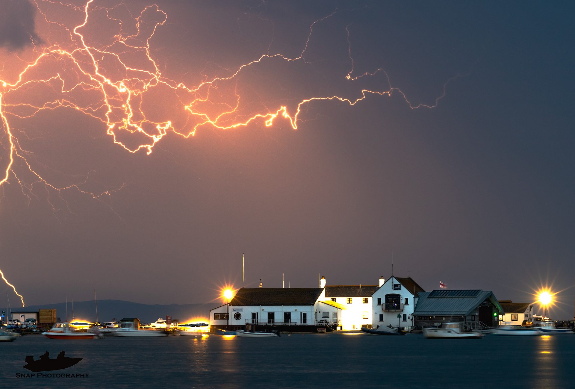 Forks over Mudeford quay