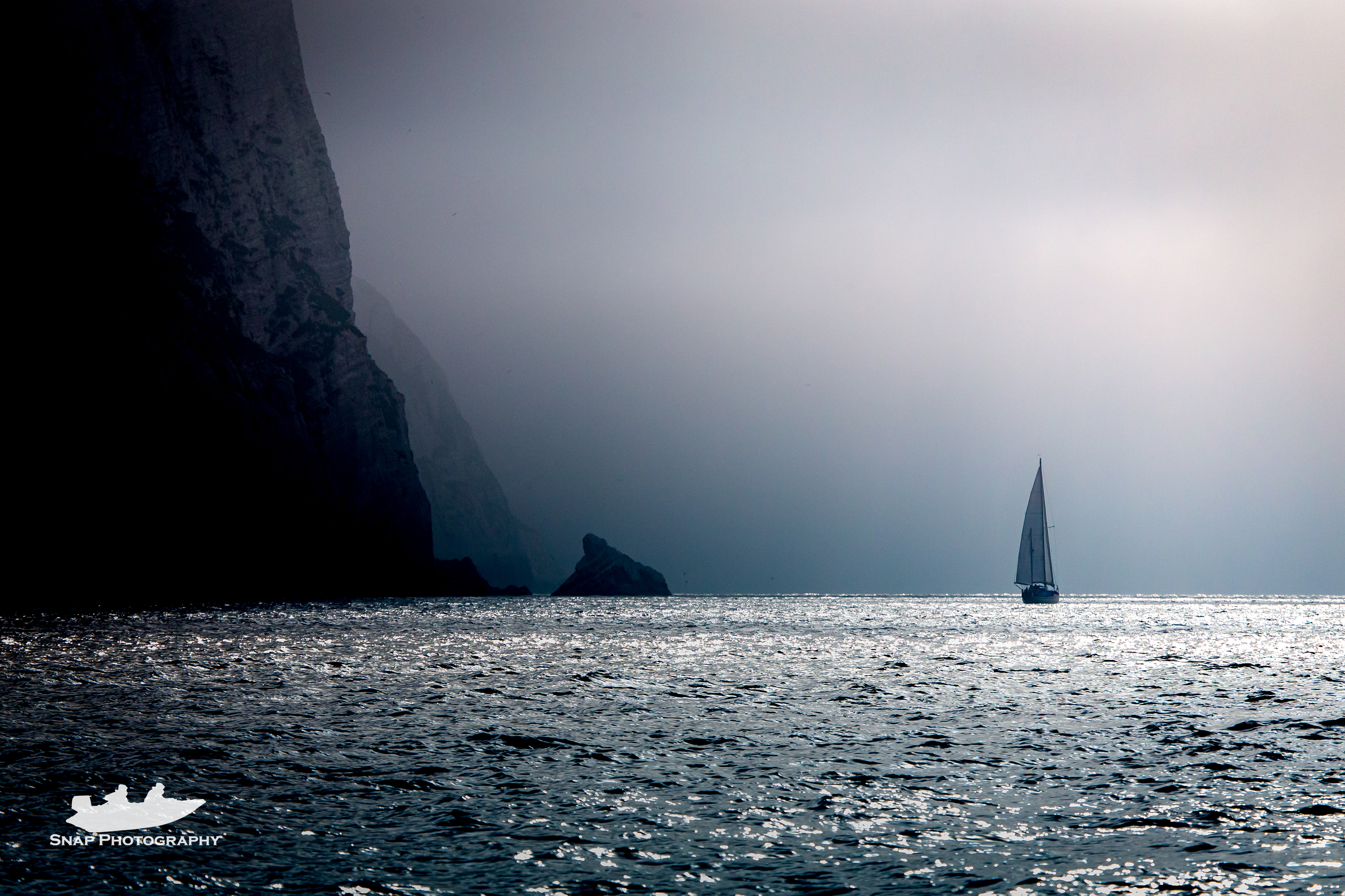 Sailing into the mist