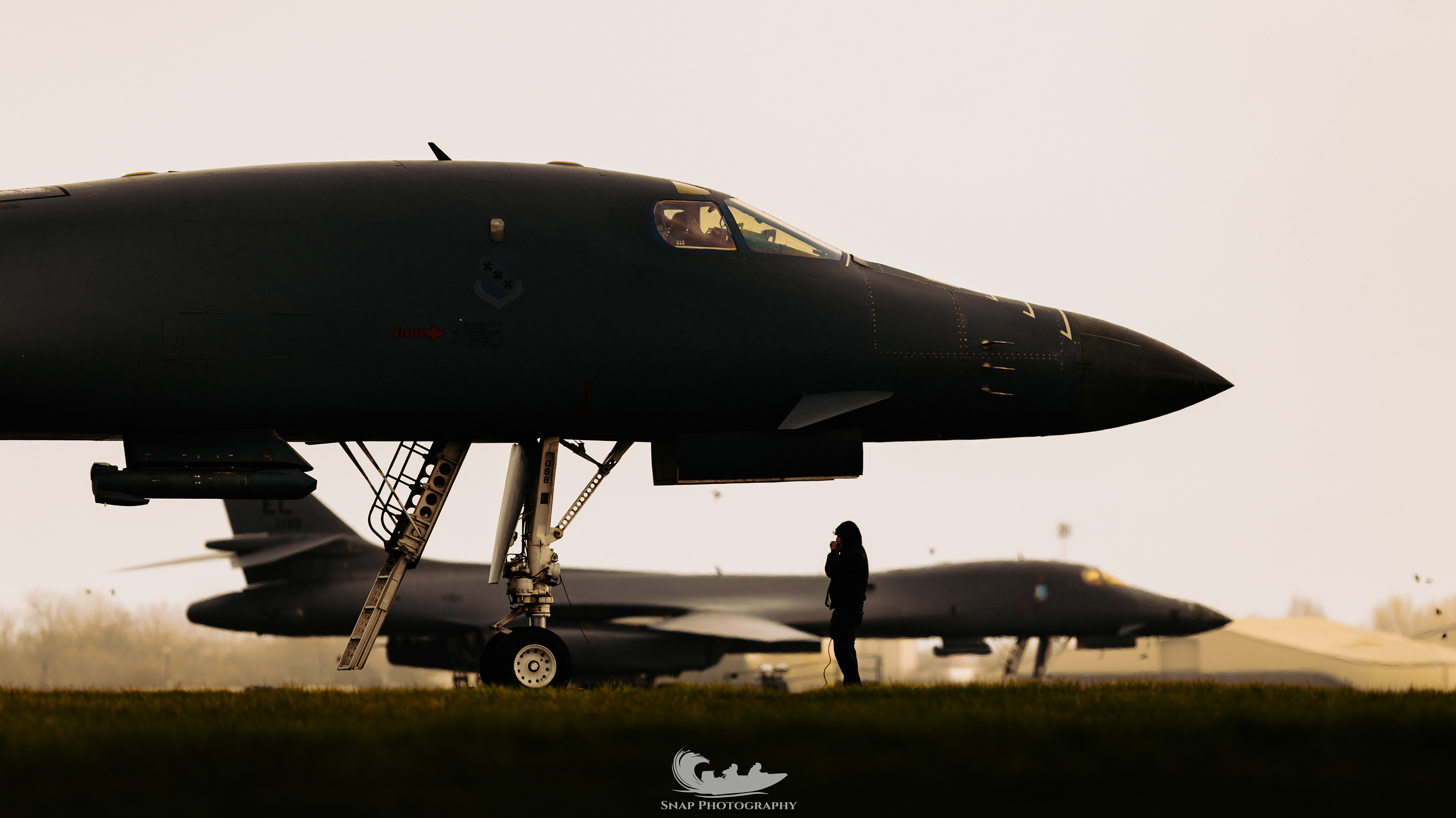 B1-B Lancers at RAF Fairford