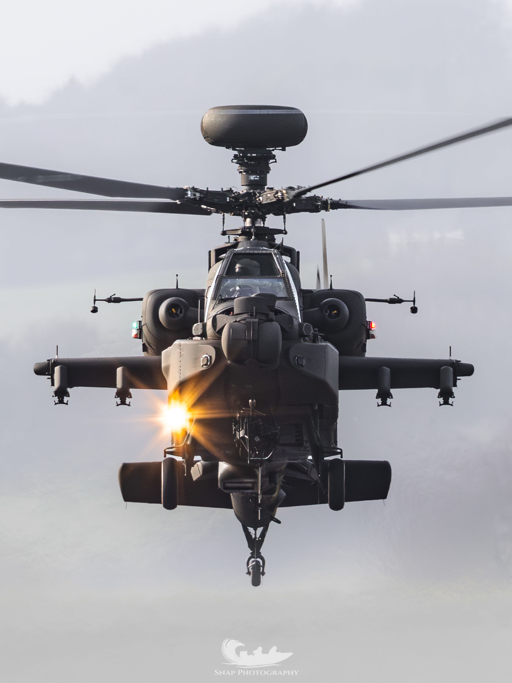 Middle Wallop Apache training