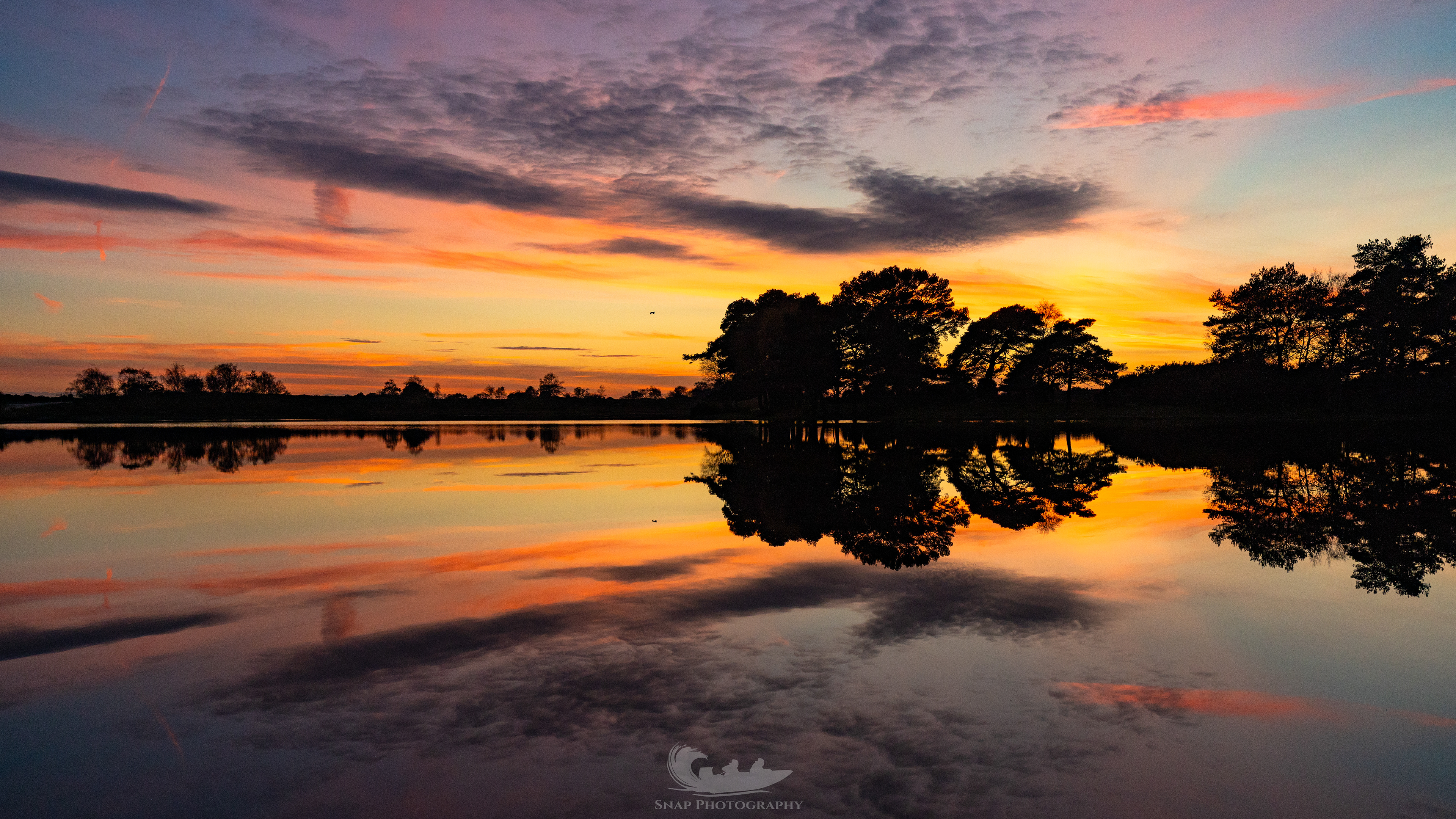 Hatchet pond sunset 