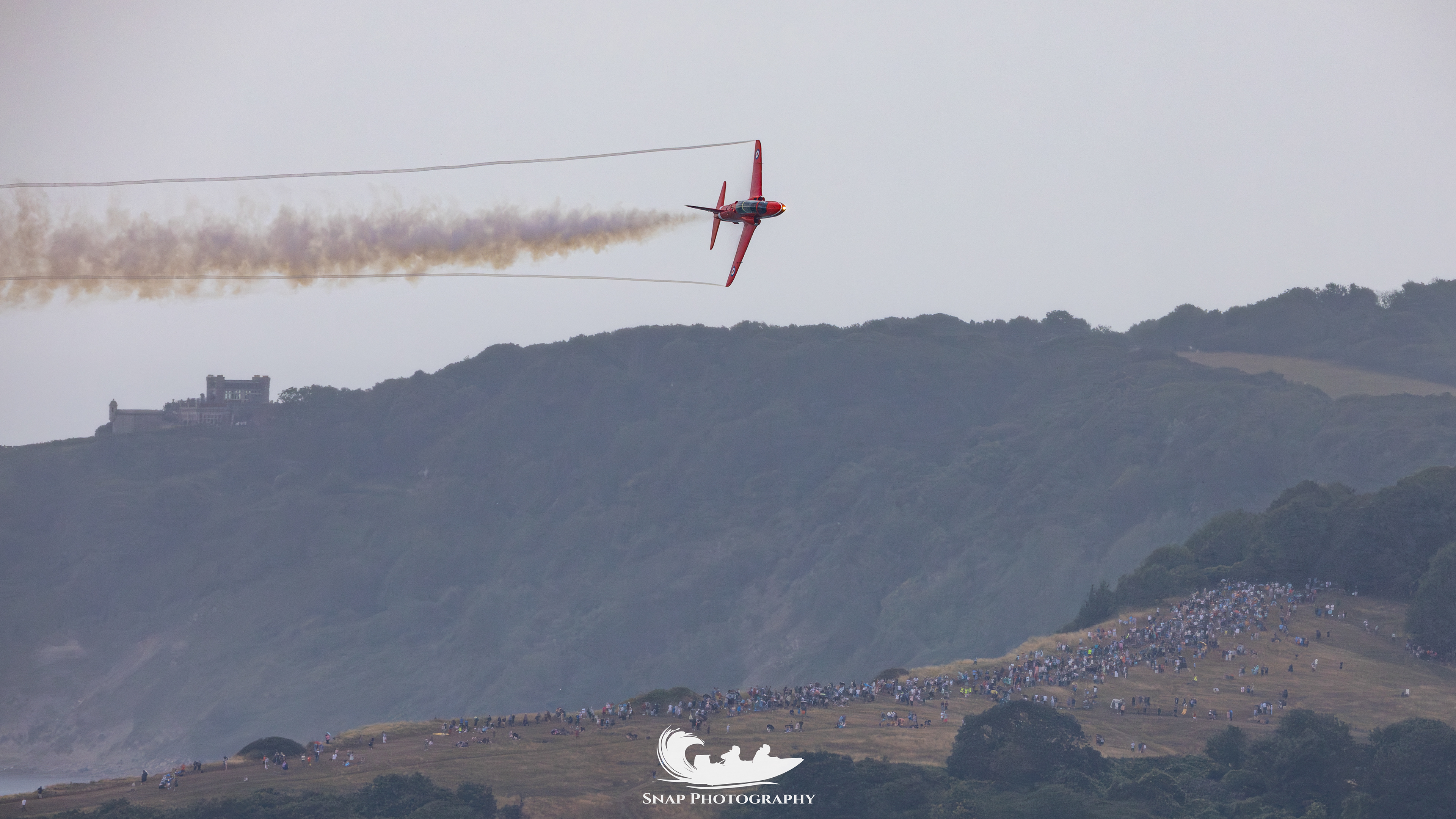 Swanage Red Arrows display