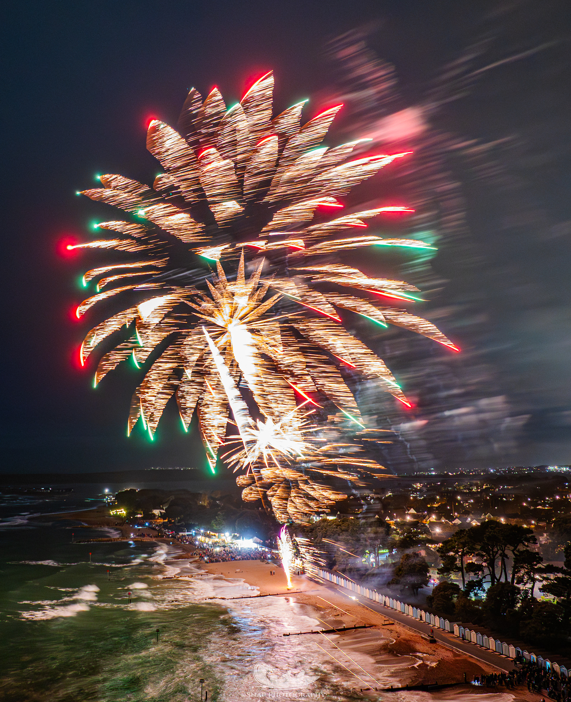 Avon beach fireworks 2025
