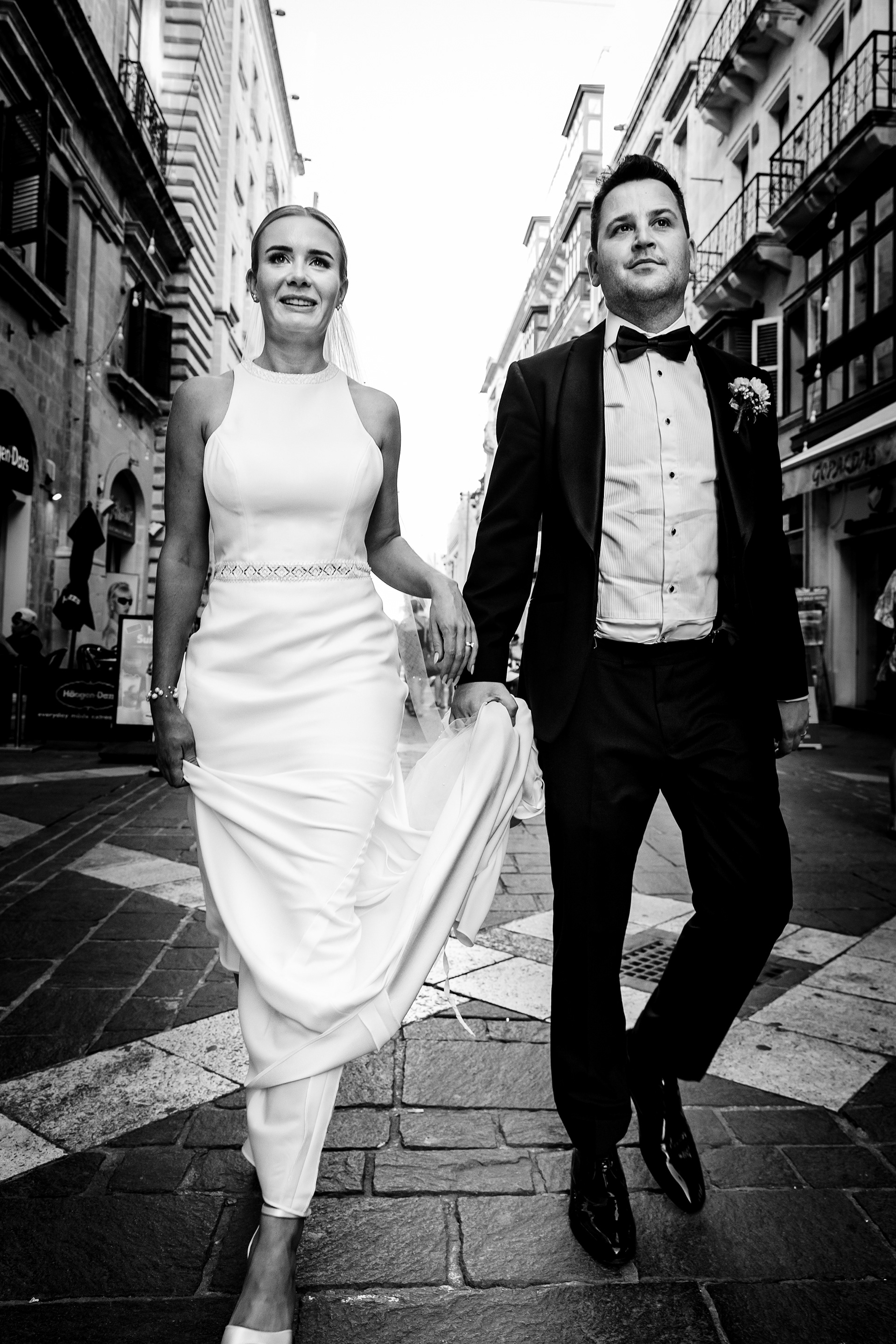 Paddy and Niamh's big day in Valetta, Malta