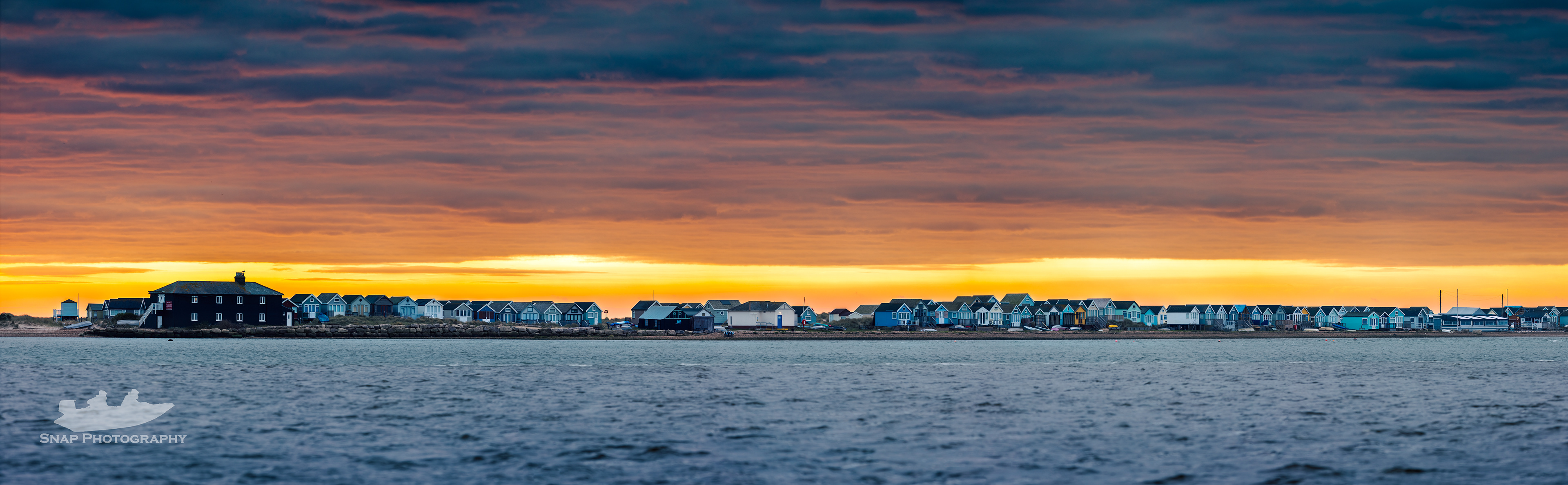 Sunrise colours pano