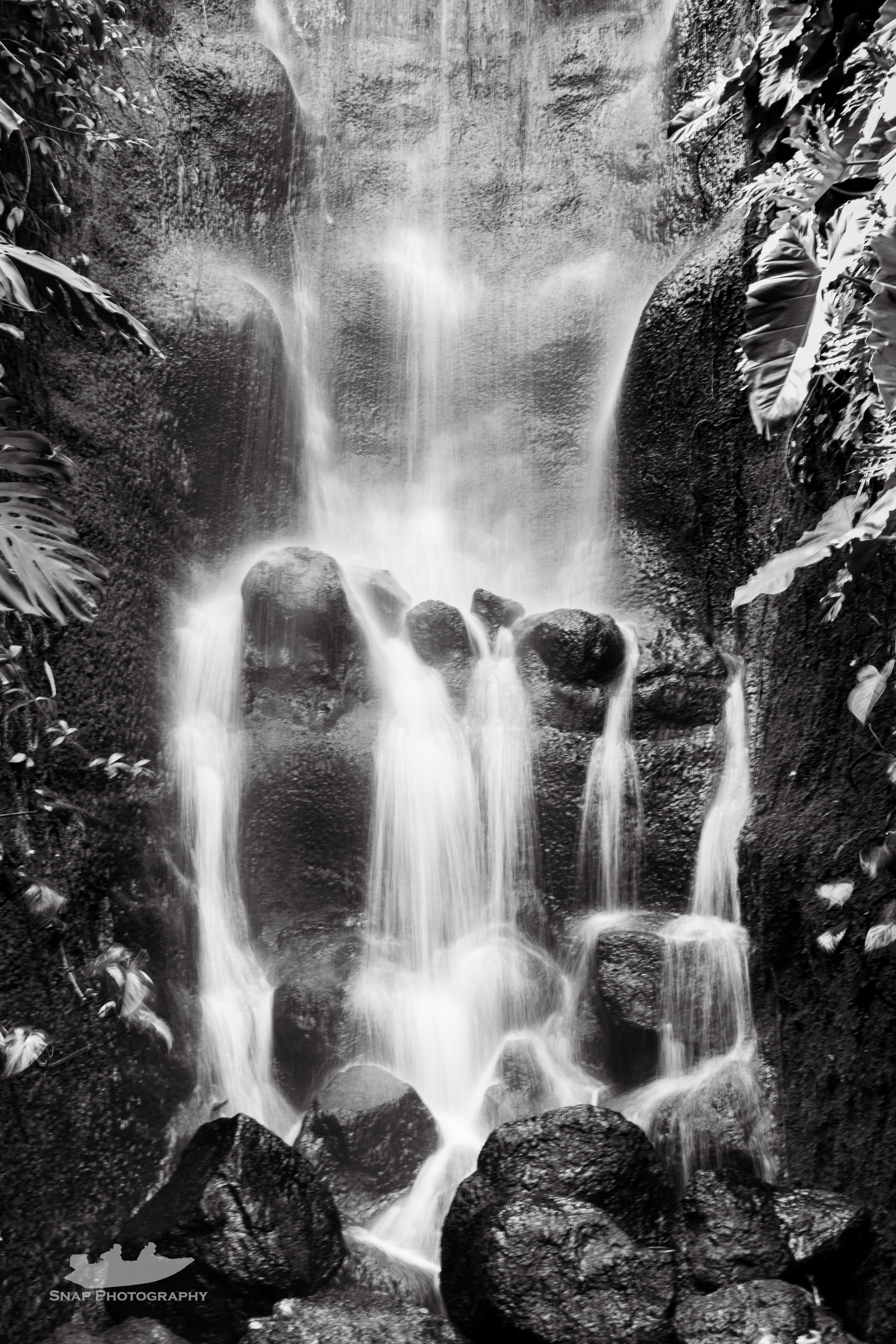 Eden project waterfalls 