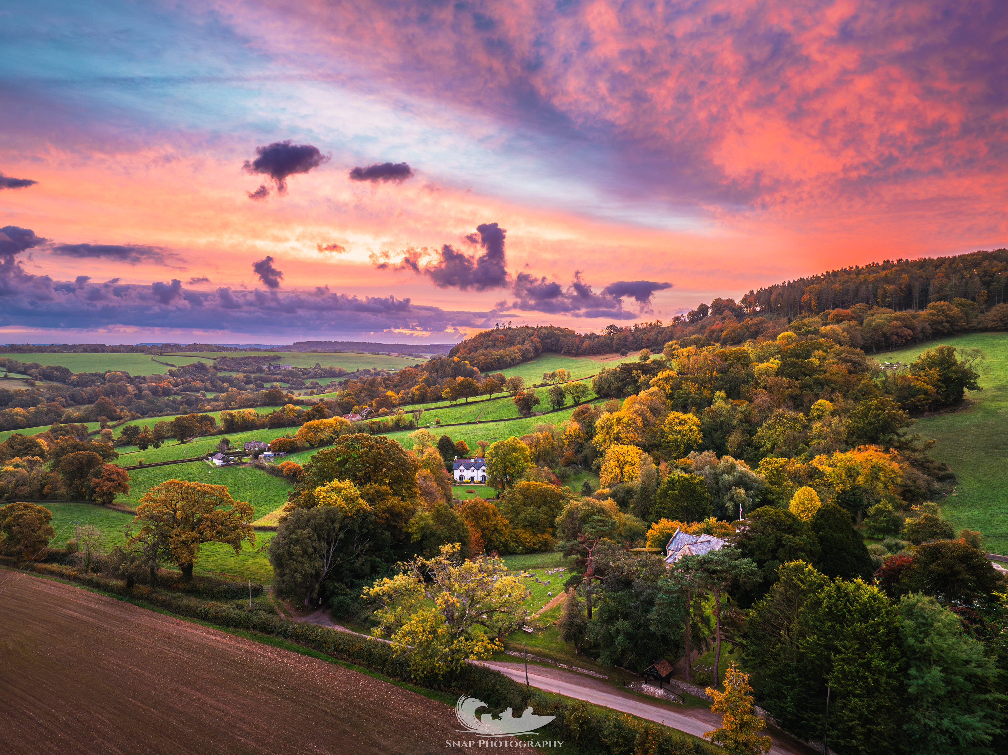 The rolling hill's of Devon