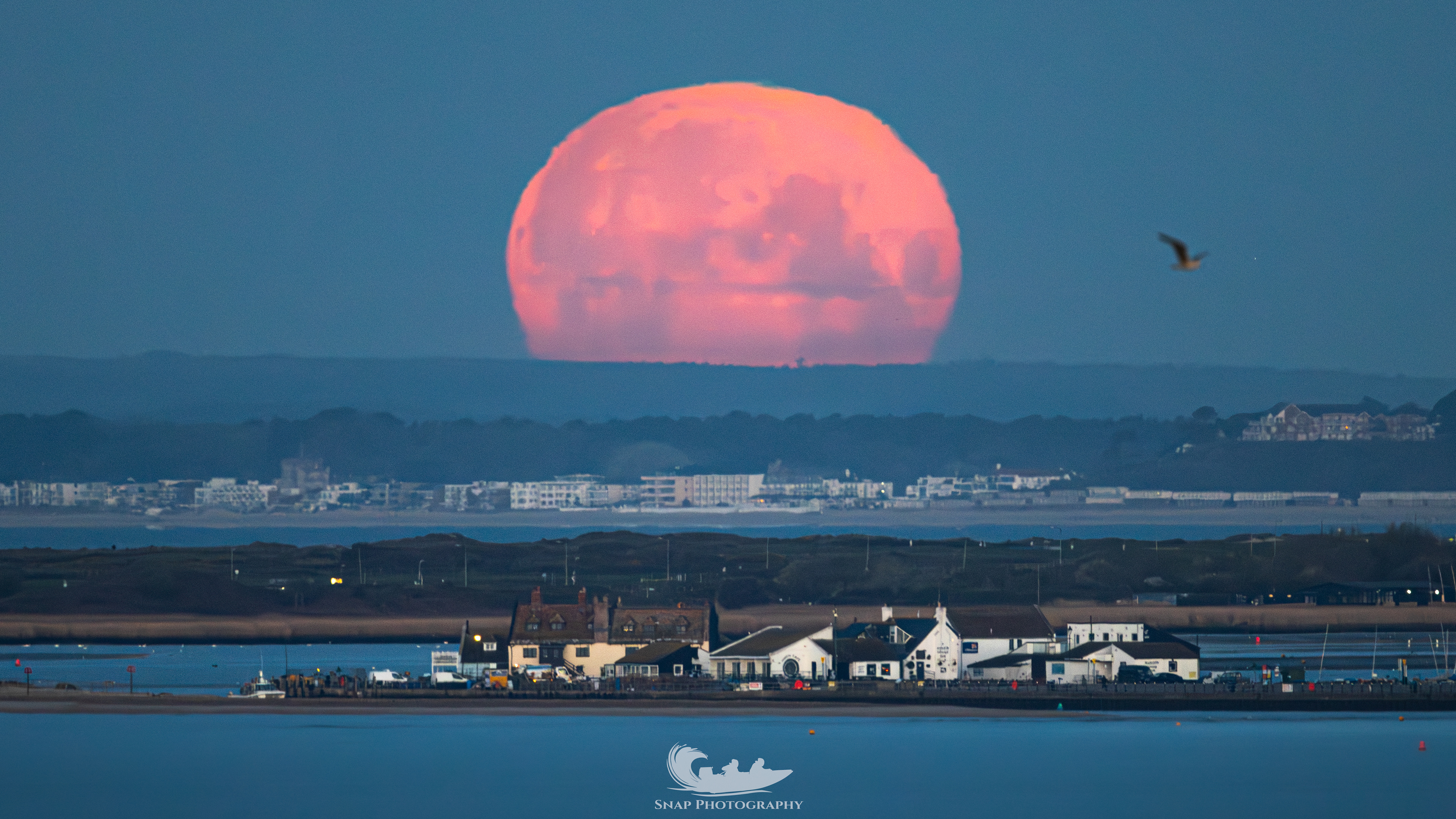 Barton on sea to Sandbanks moonrise