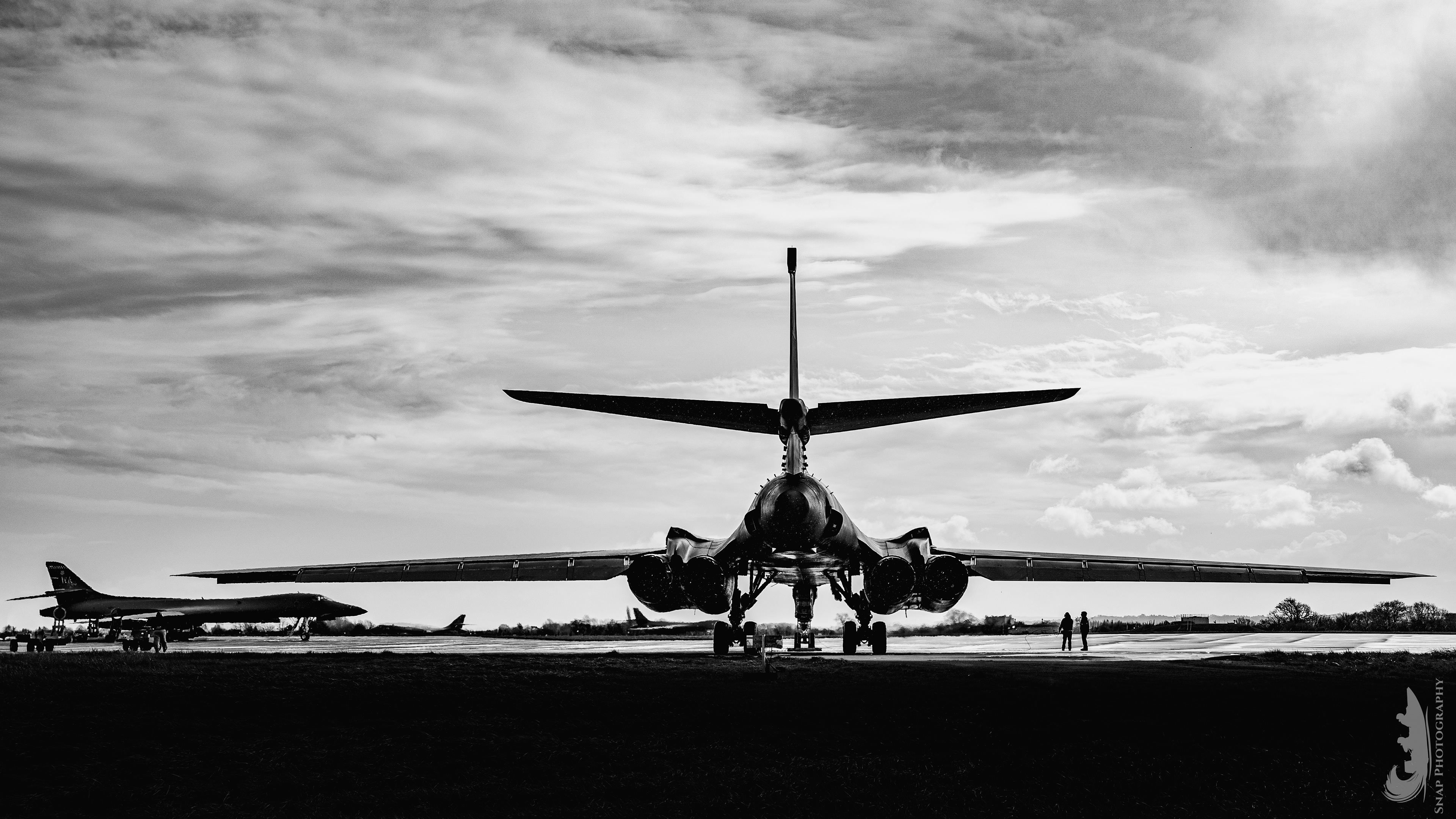 B1-B Lancers at RAF Fairford