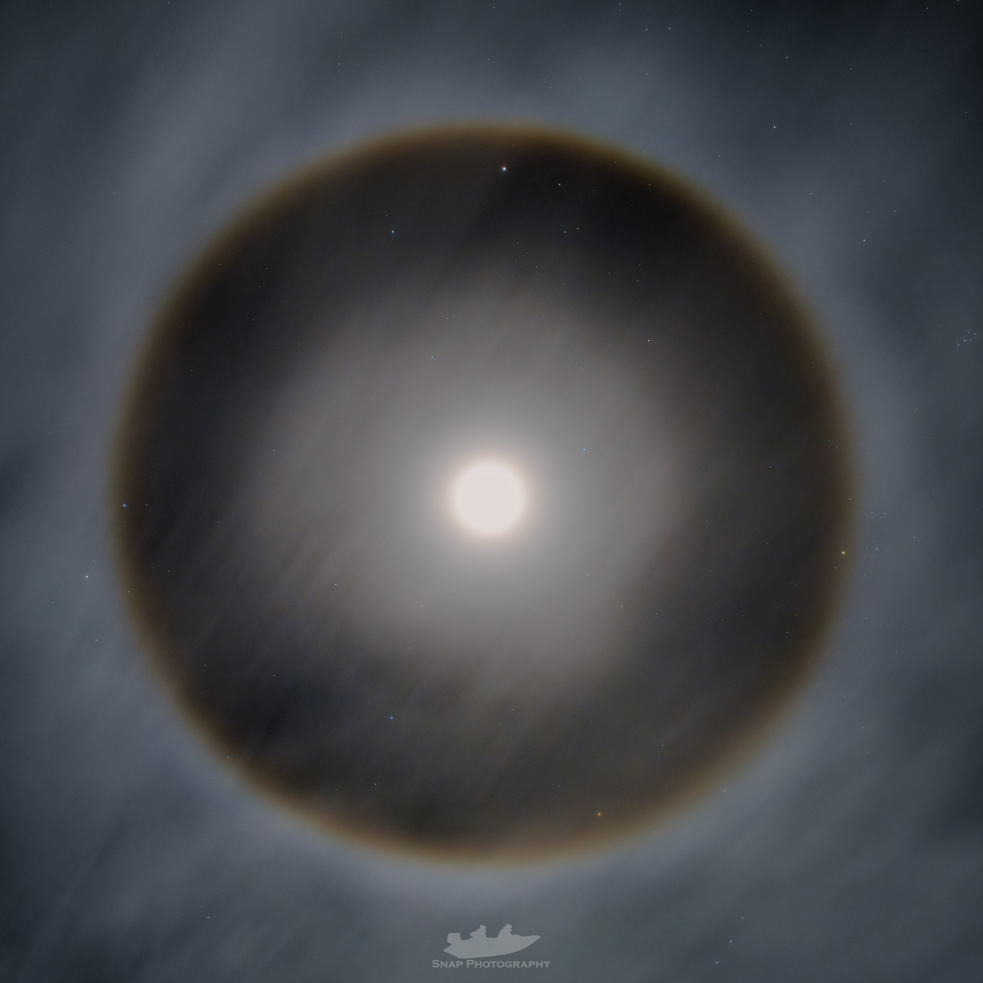 Moon halo