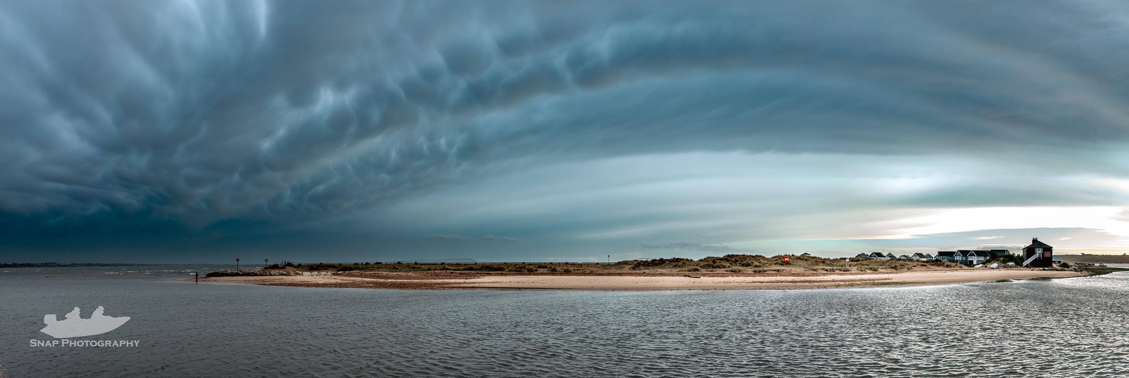 Incredible cloud formations yesterday out in Christchurch Bay