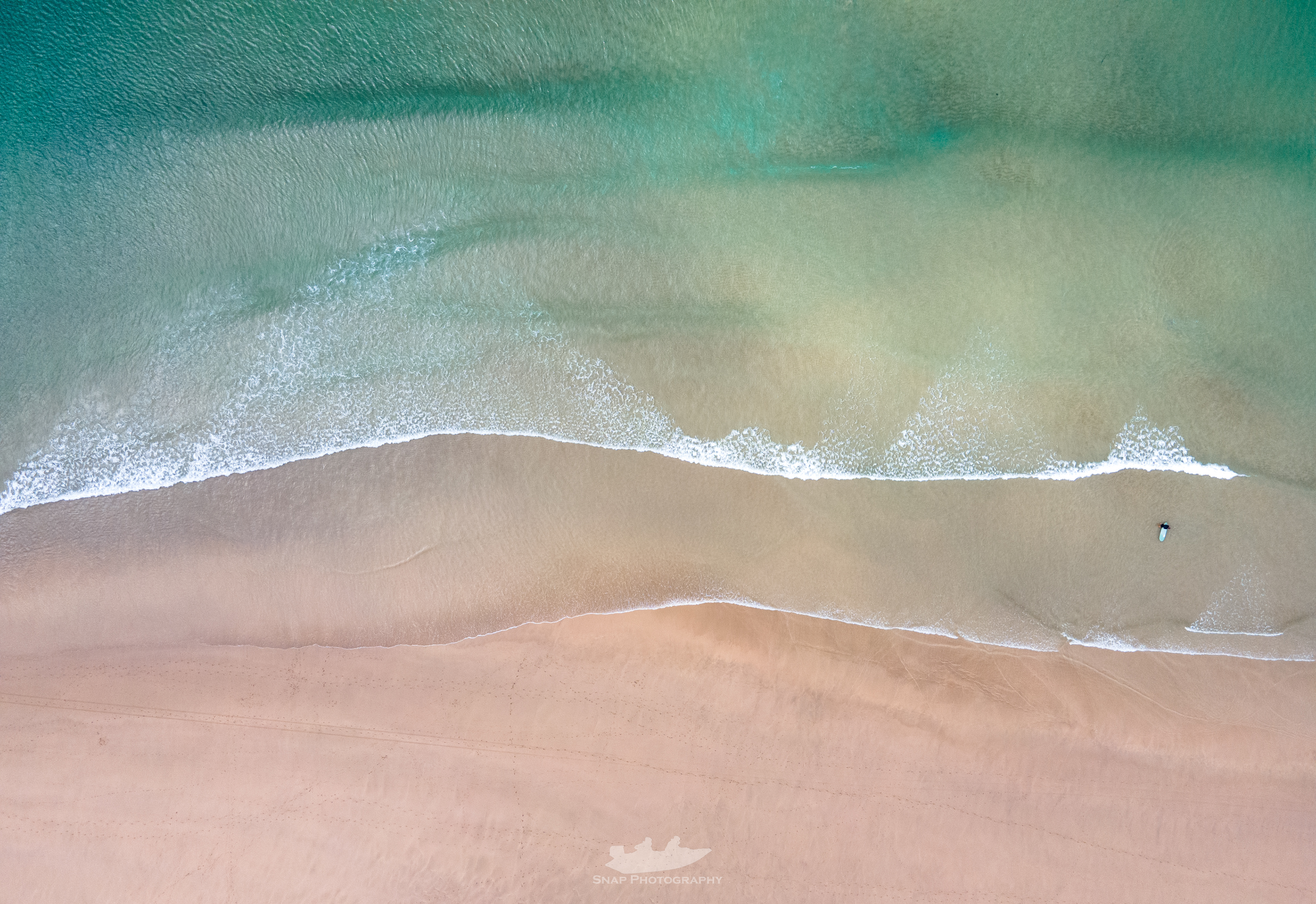 Paddling out 