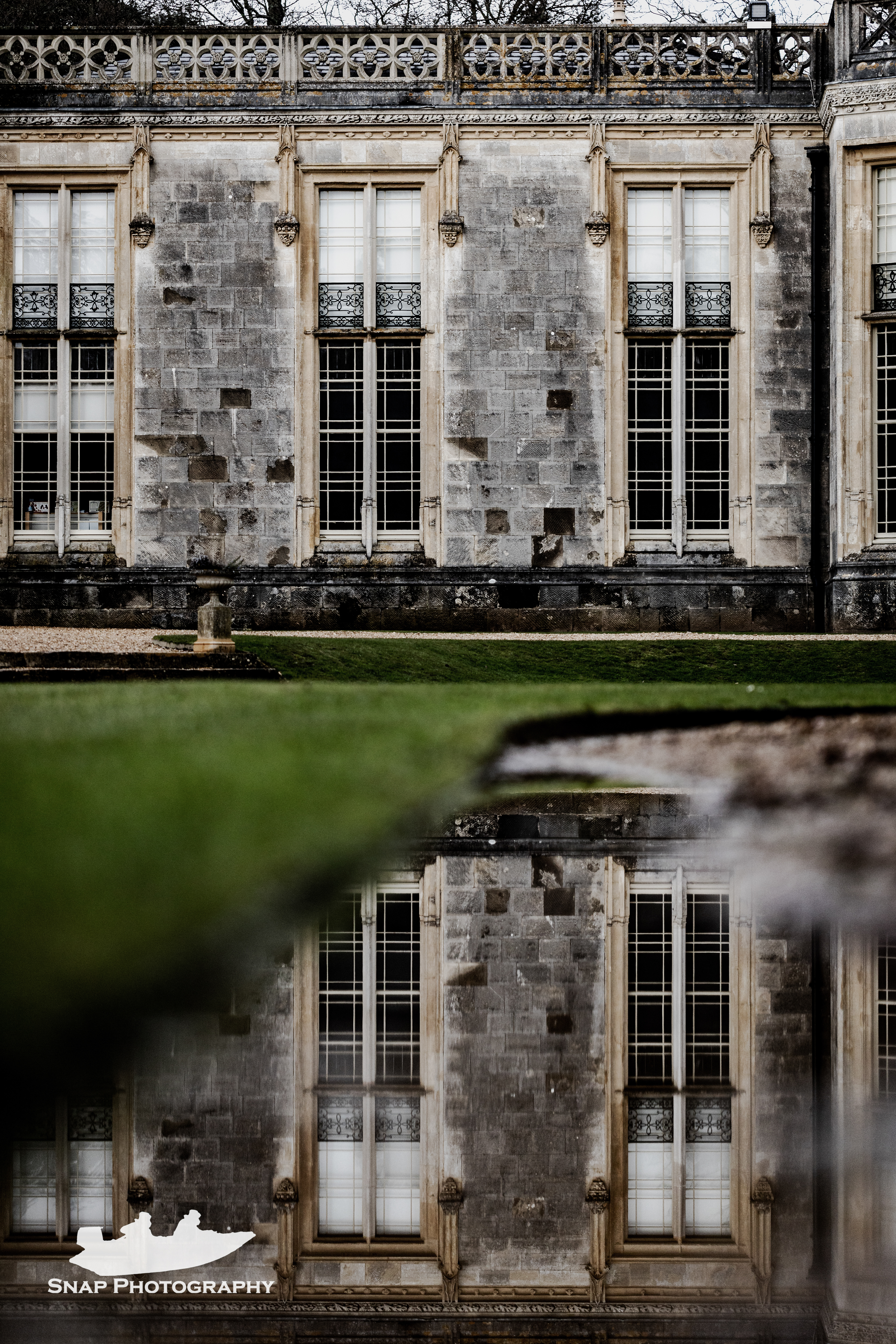 Highcliffe Castle reflections