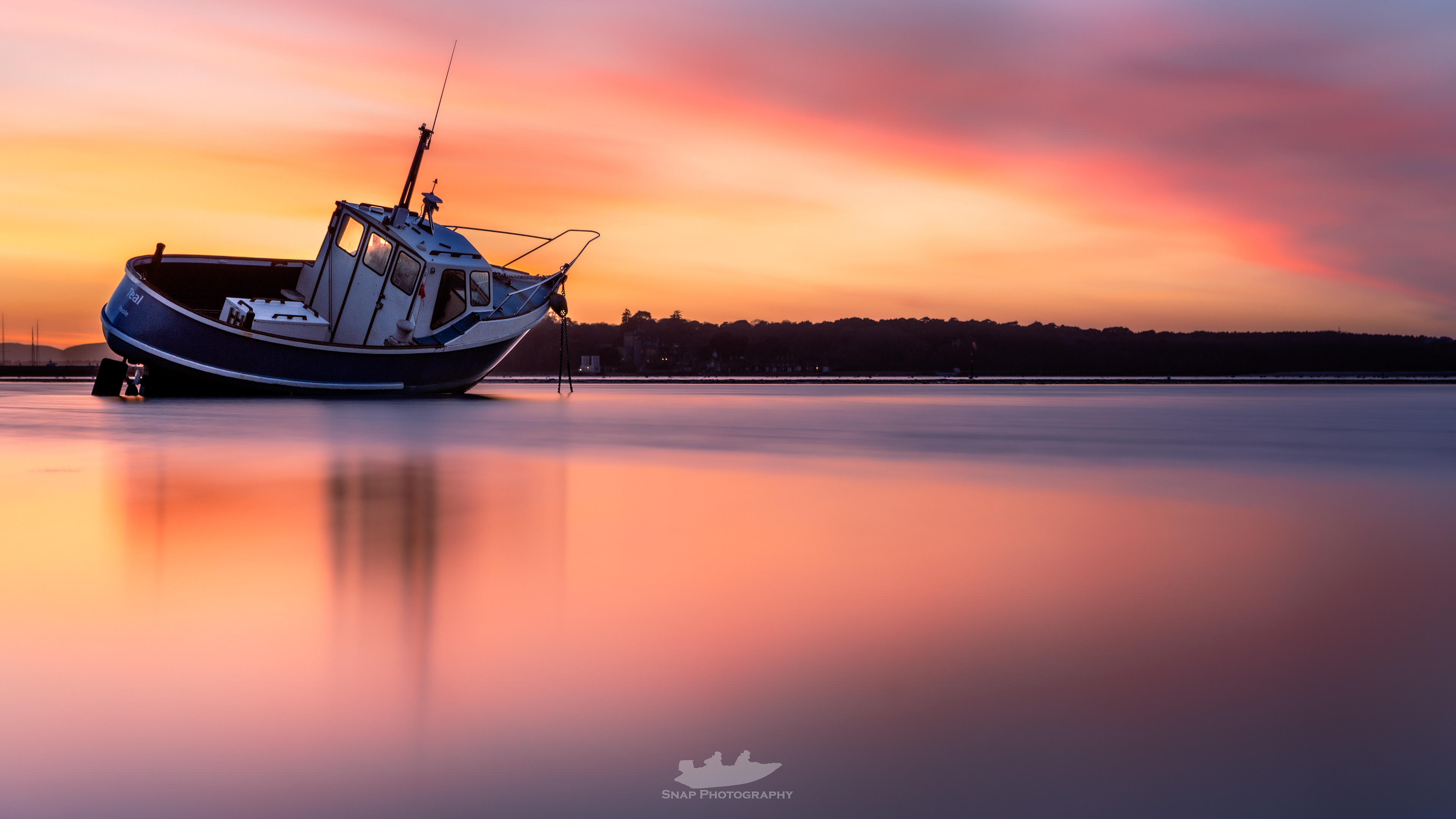 Sandbanks sunset