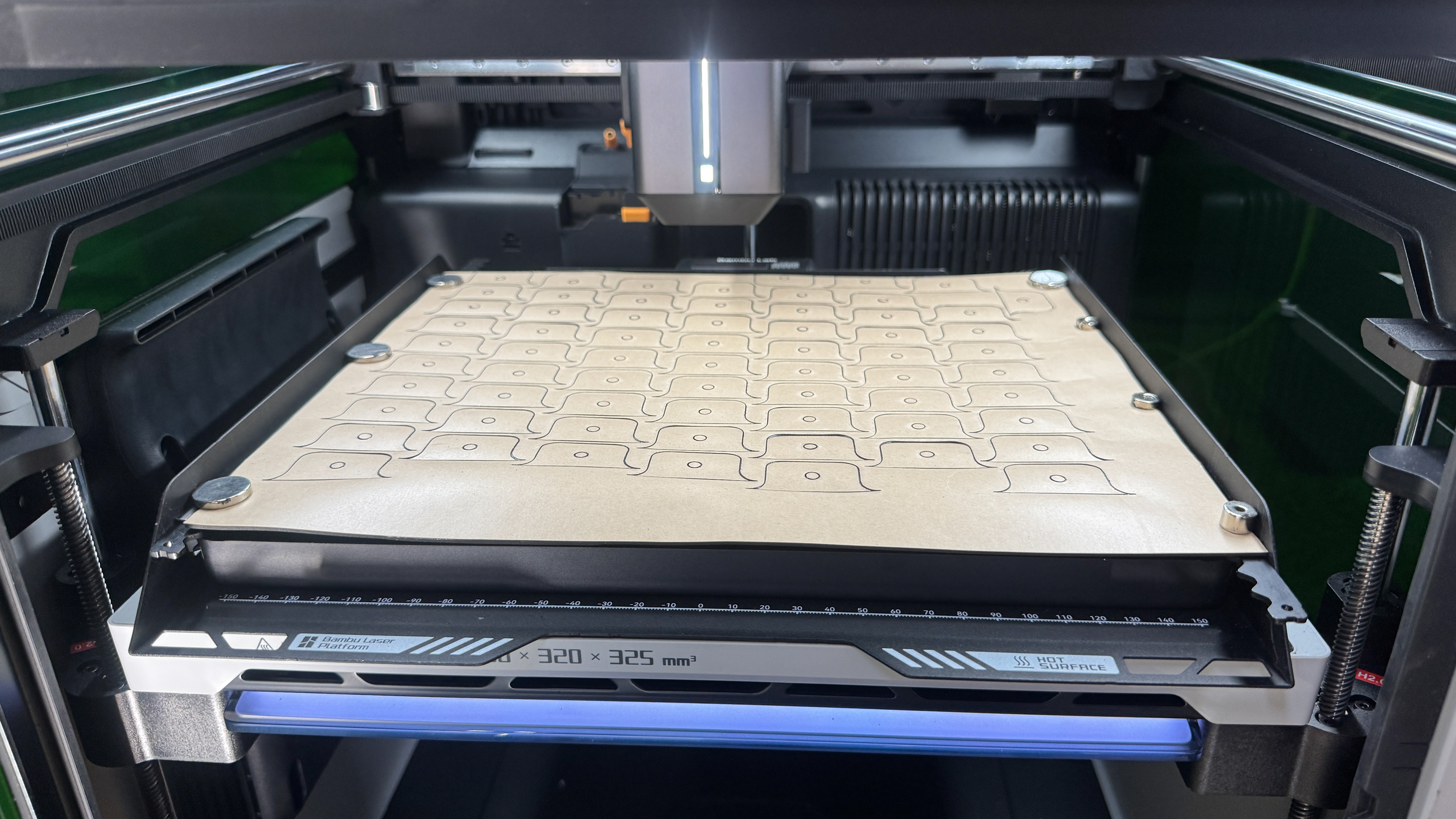 Assembly ready laser cut parts