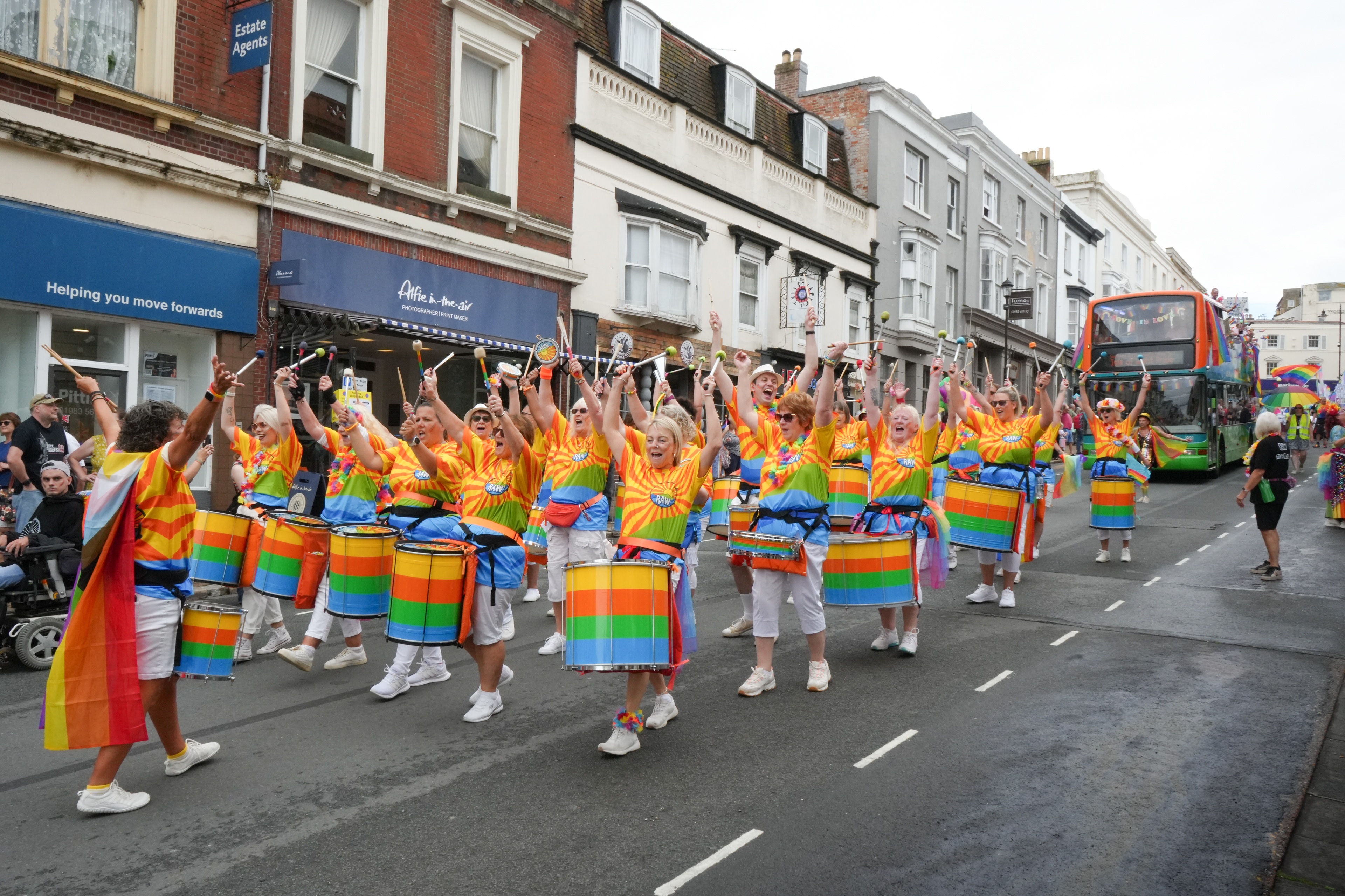 Raw Samba at Isle of Wight Pride 2025