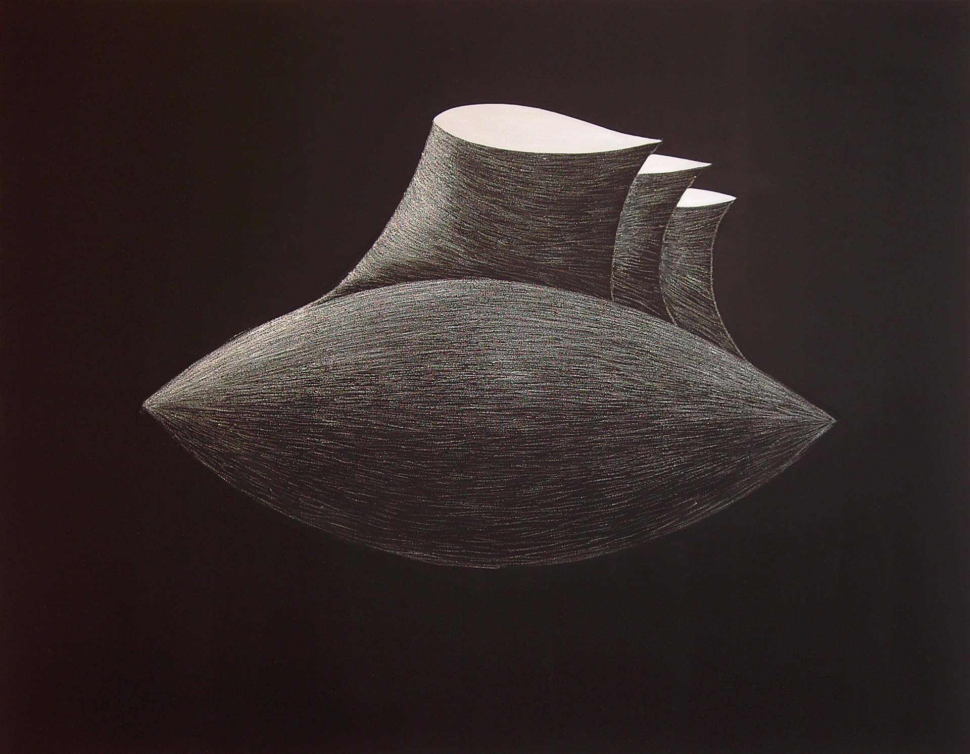 Ojo que no ve. Óleo en barra sobre lienzo. 114 x 146 cm. 2205.