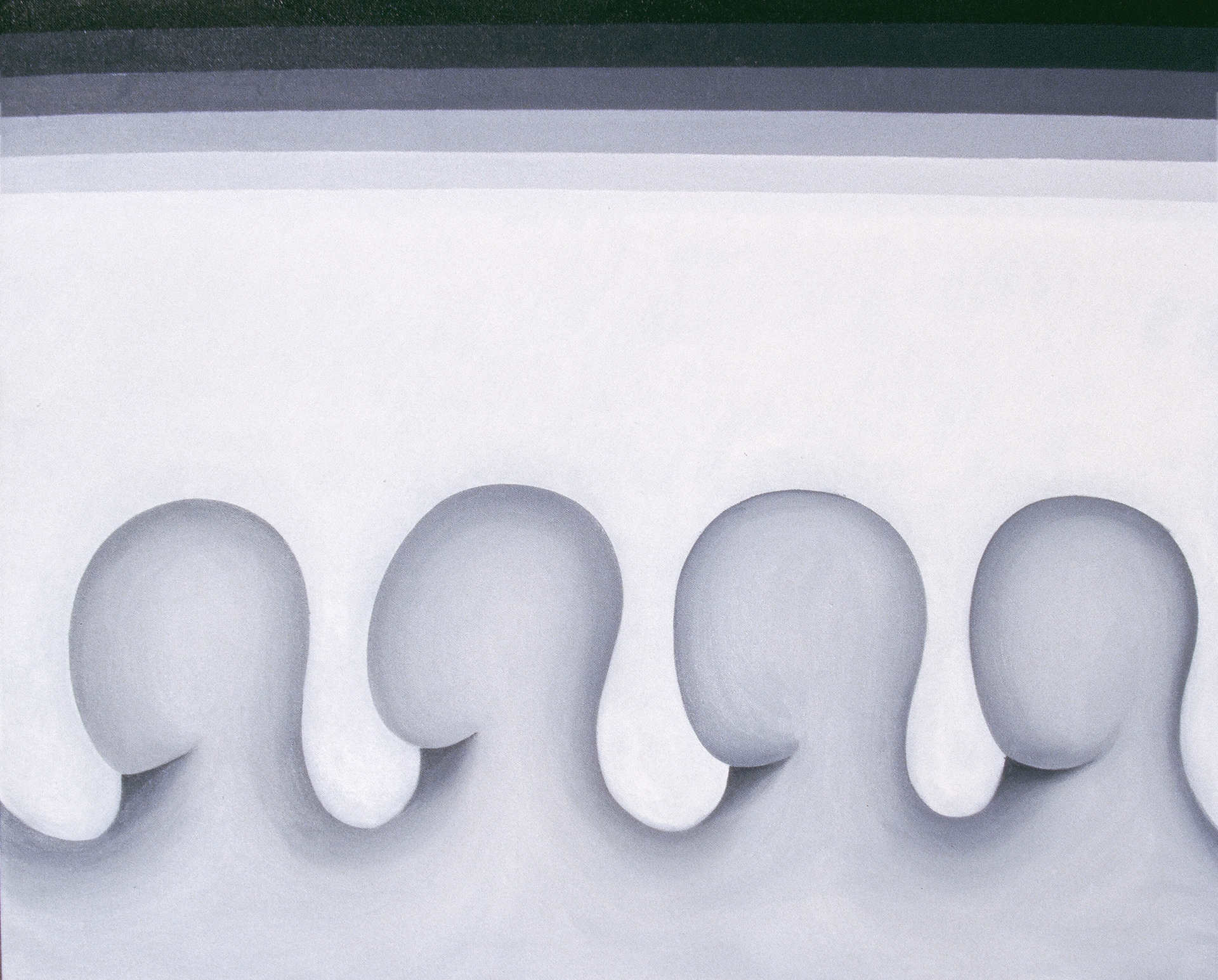 Los alienados. Óleo sobre lienzo. 65 x 81 cm. 2004.