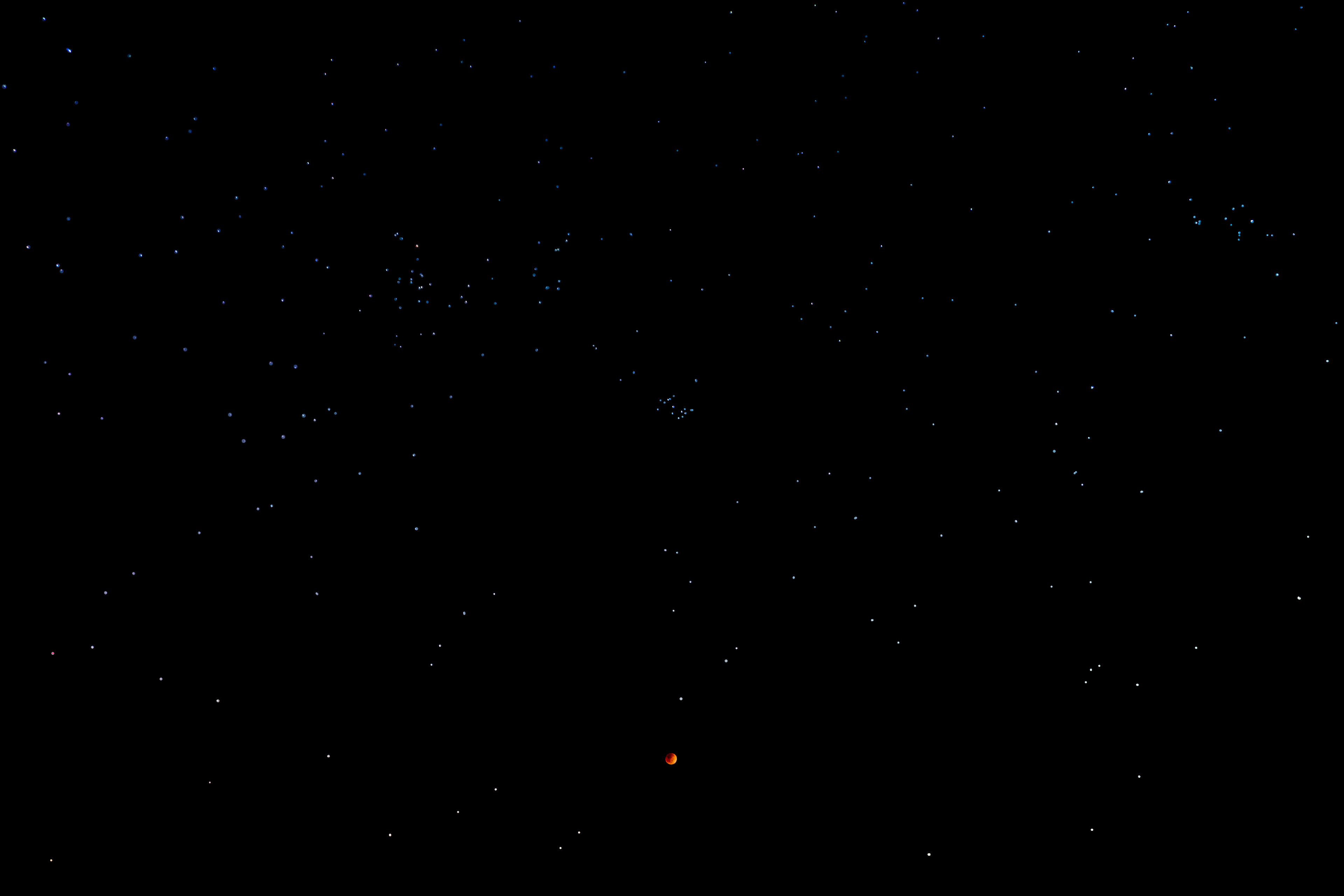 Lunar Eclipse November 6th, 2022 at 5:13 AM (ISO-125, f/6.3, 15 sec.)