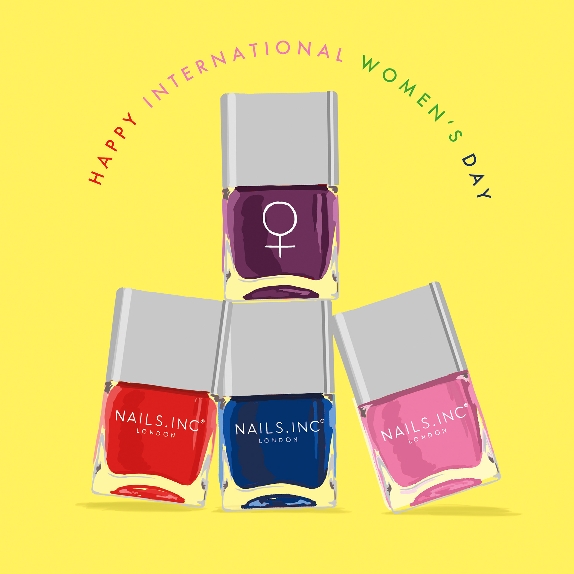 Illustration for Nails Inc