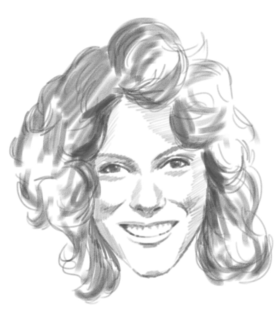 Karen Carpenter (Dead Sleb illustration)