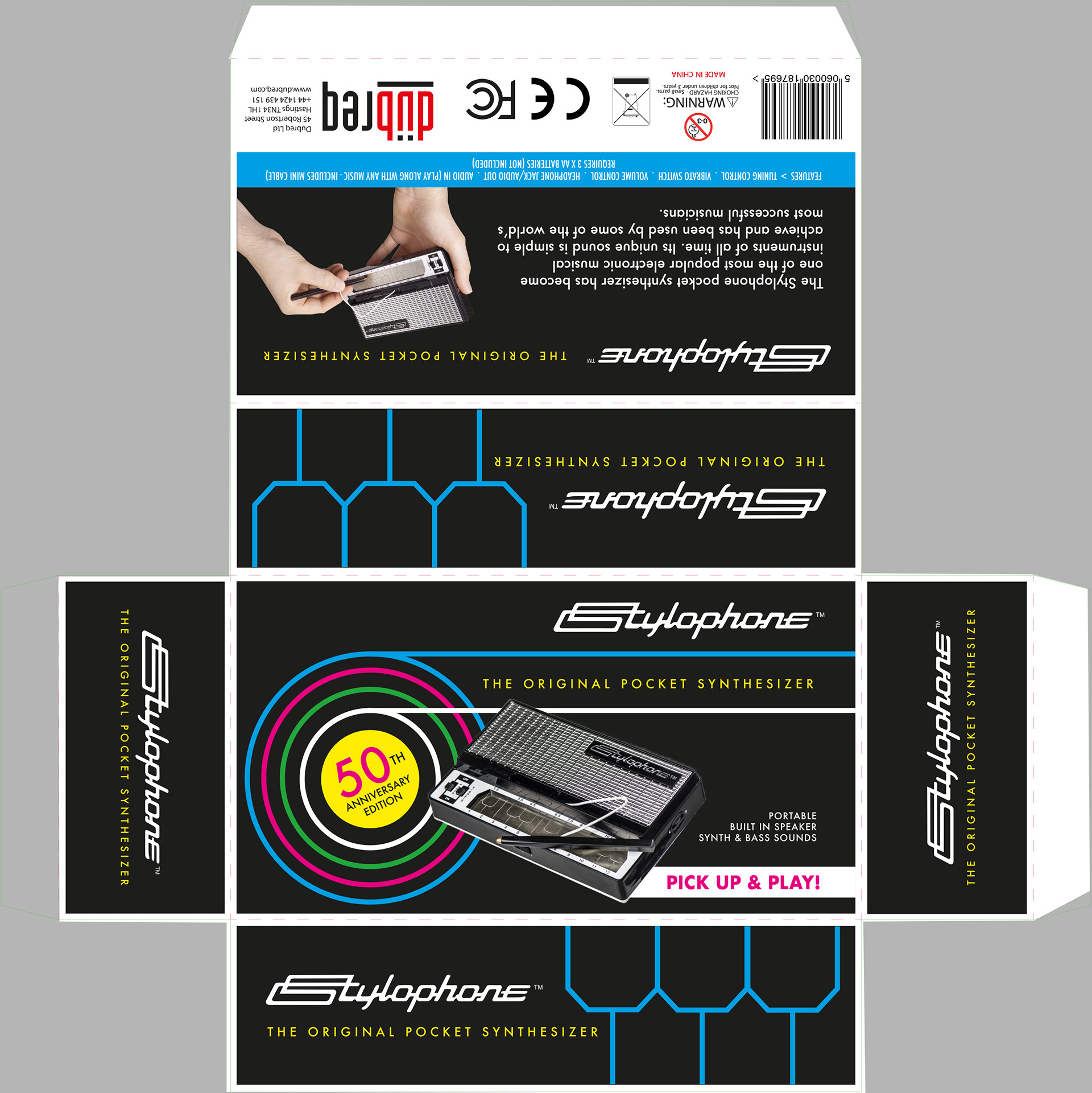 Stylophone, the pocket synthesizer - The final box