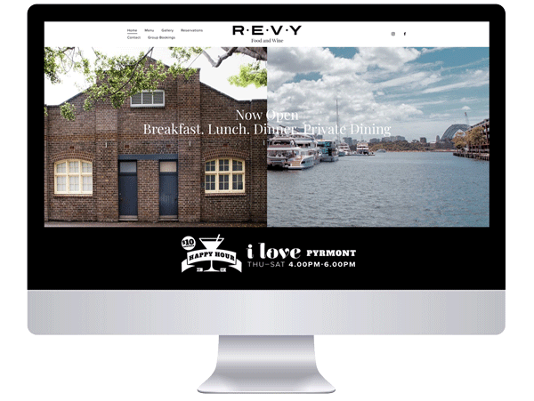 REVY Website