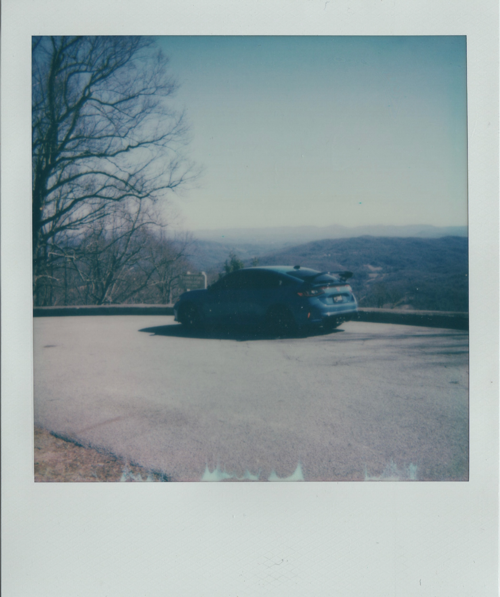 Civic Type R Blue Ridge Parkway 2023