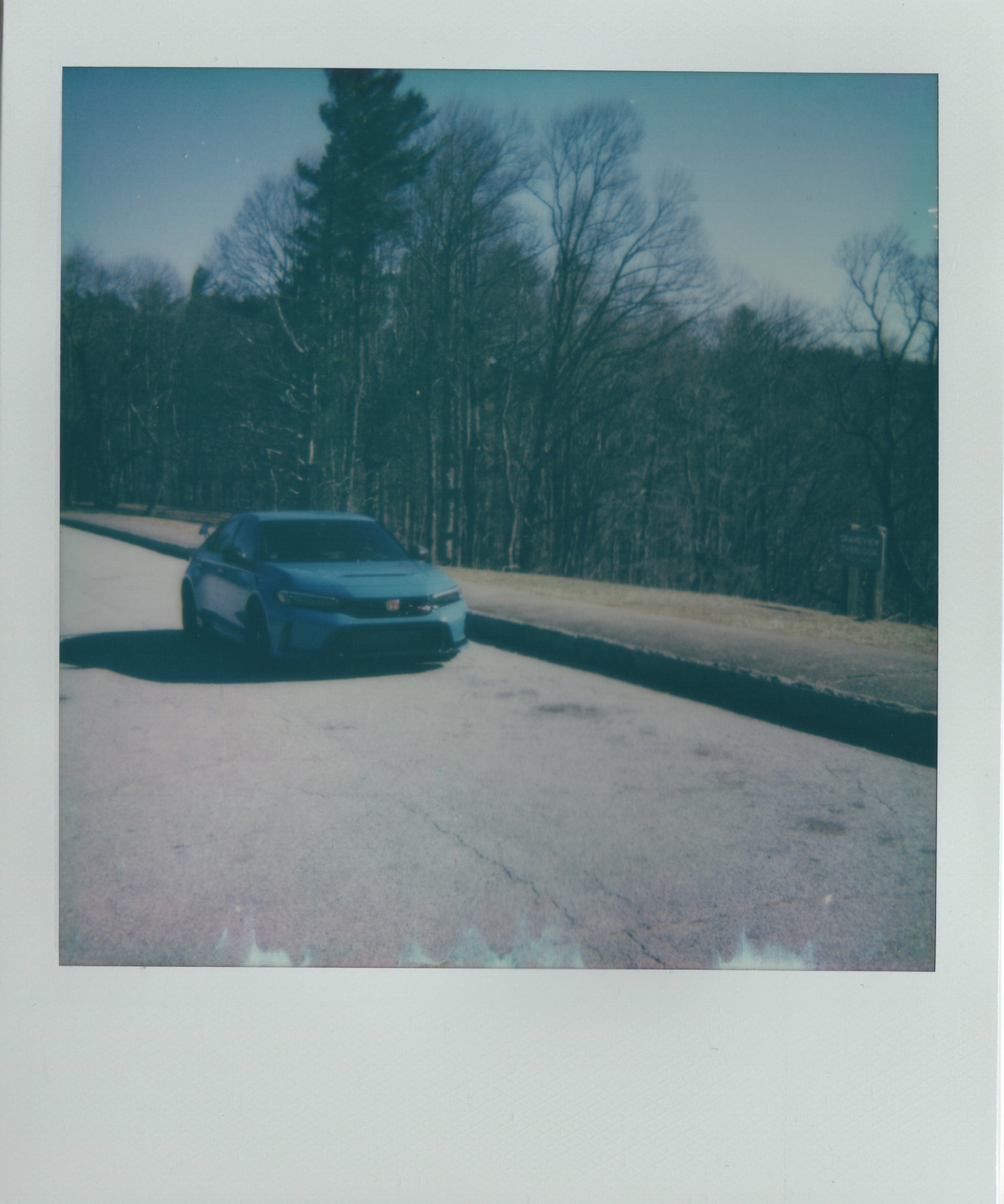 Civic Type R Blue Ridge Parkway 2023