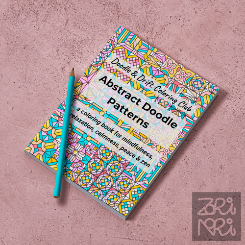 Abstract Doodle Patterns Coloring Book