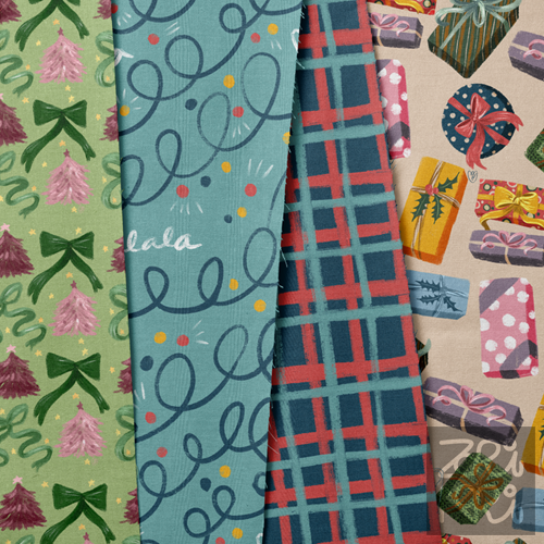 Holiday Treasure Trove Fabric Swatches