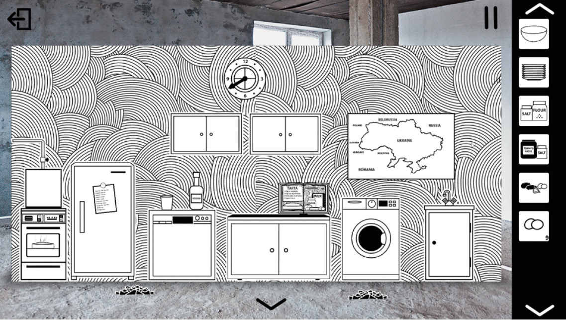Screenshot from the game of VONA / SHE
