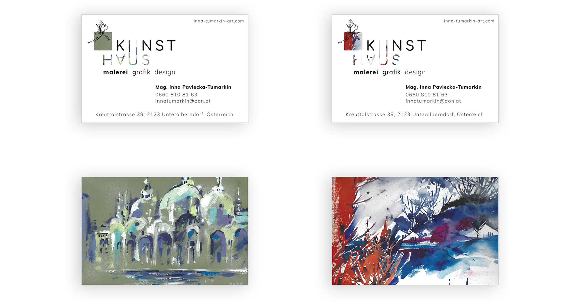 Visit card design