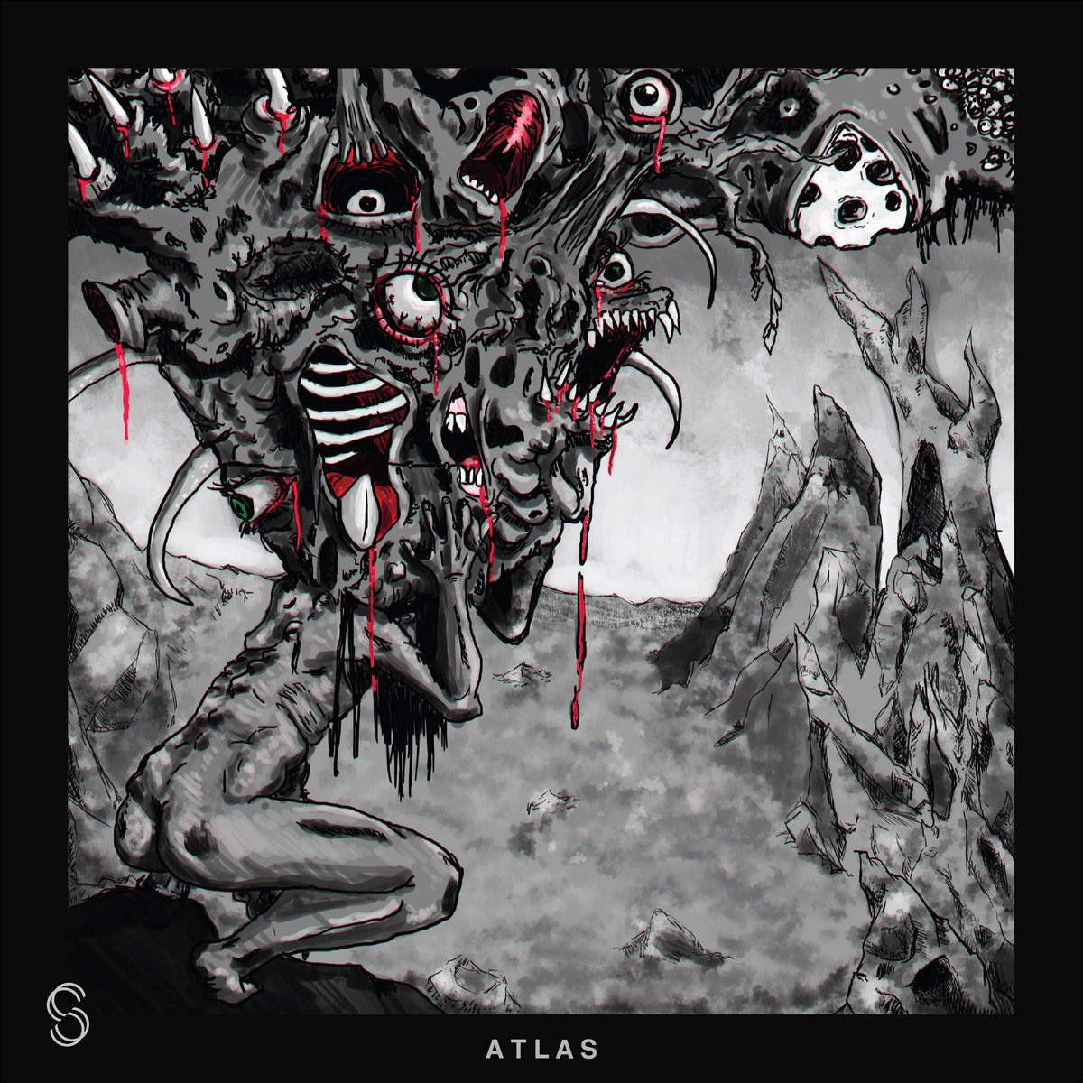 Subverse Titans: Atlas. Our first compilation to exclusively feature artists from outside the collective.. Art by EO: PROTOSYNTHETIC AMALGAMATE.
