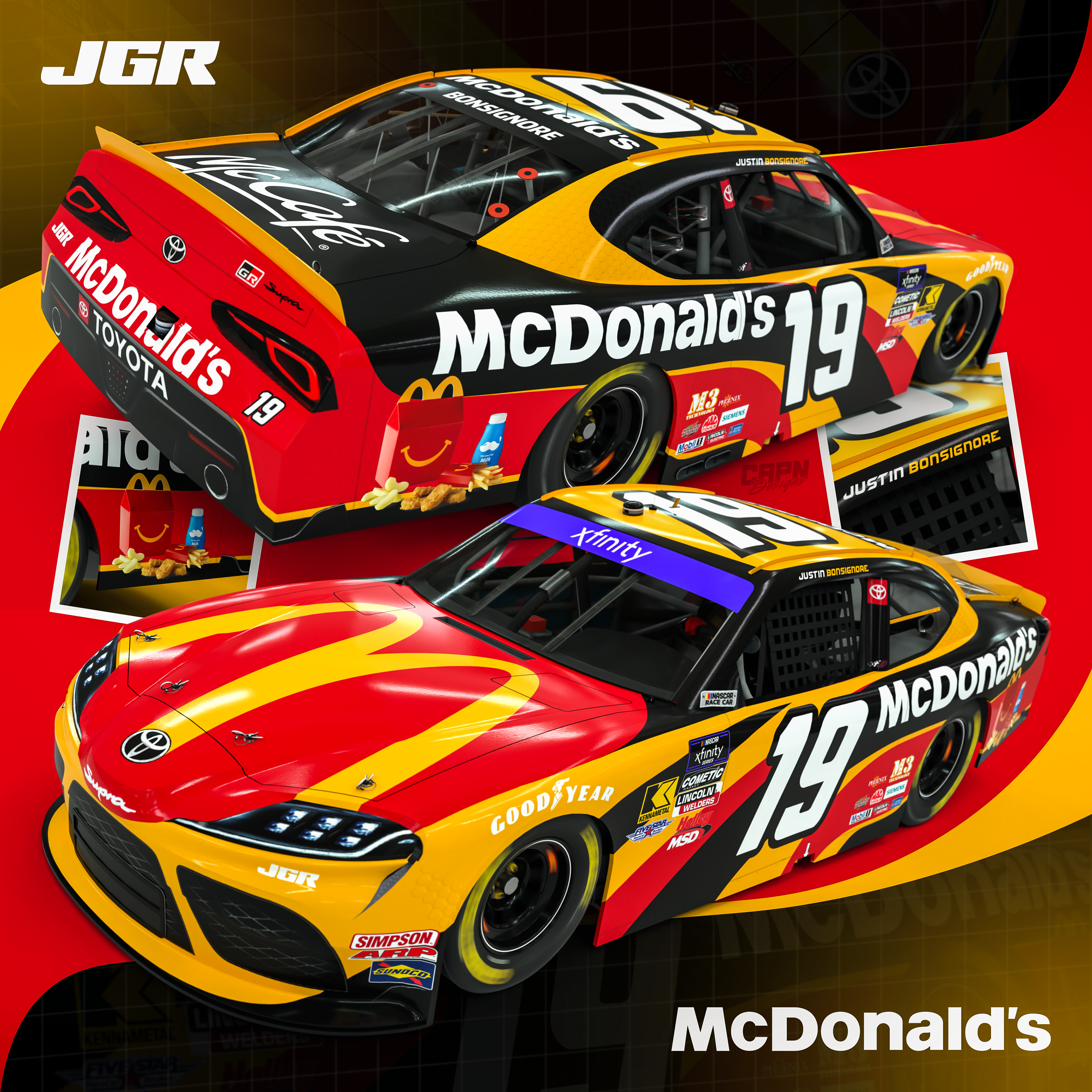 Justin Bonsignore #19 McDonald's