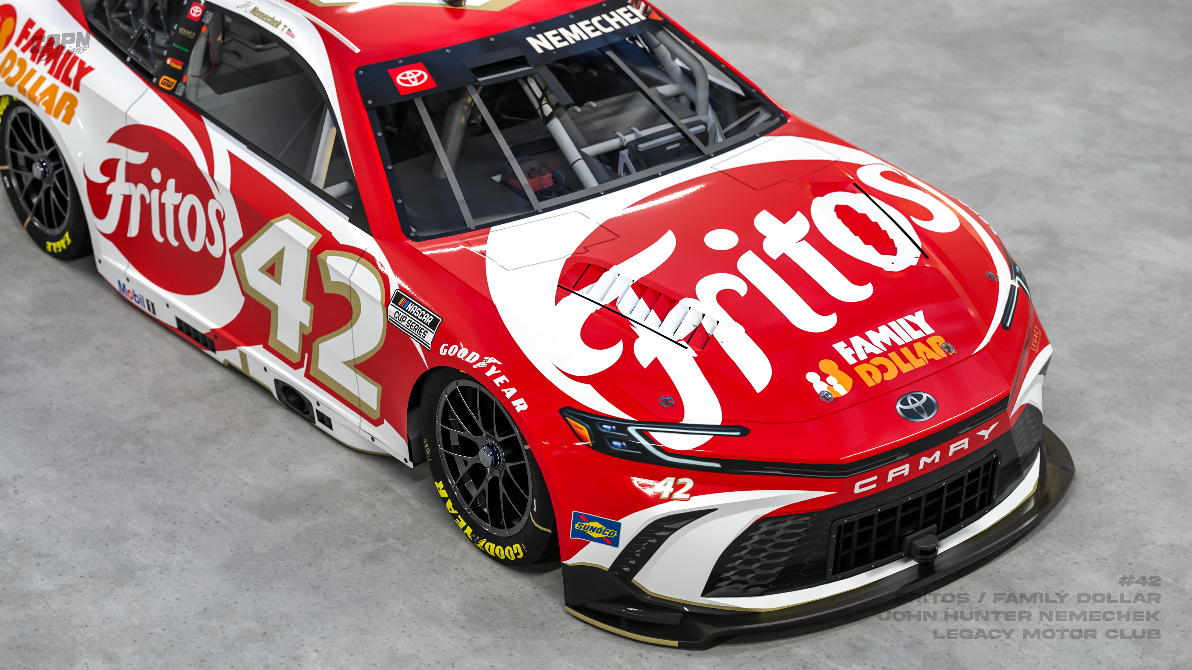 John Hunter Nemechek #42 Fritos/Family Dollar