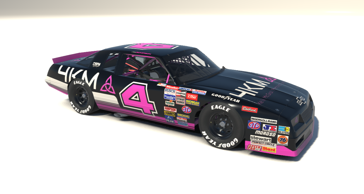 Colten Dickerson #4 4KM 87 Monte Carlo