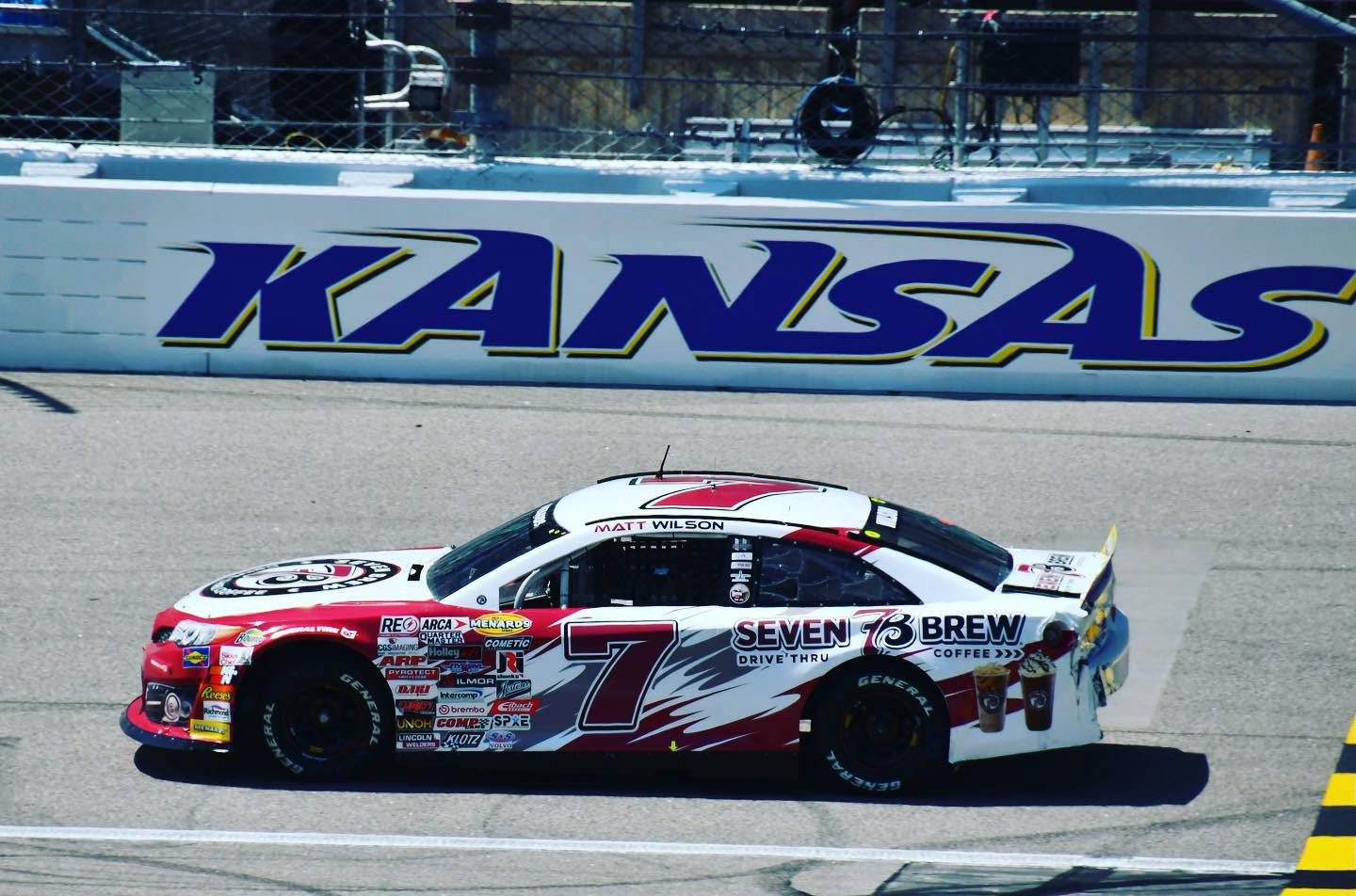 Matt Wilson #7 Seven Brew - ARCA