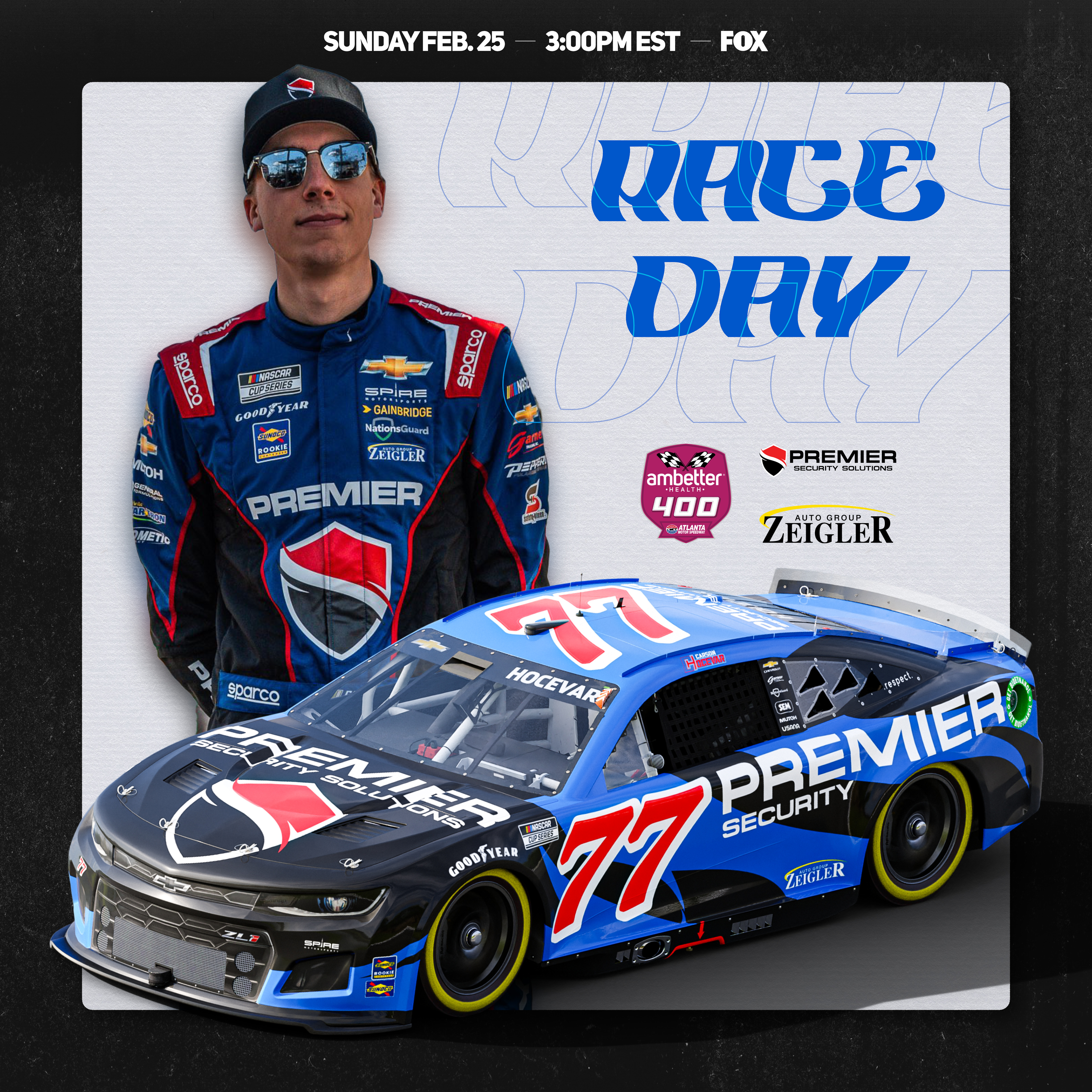 Atlanta - Race Day Graphic
