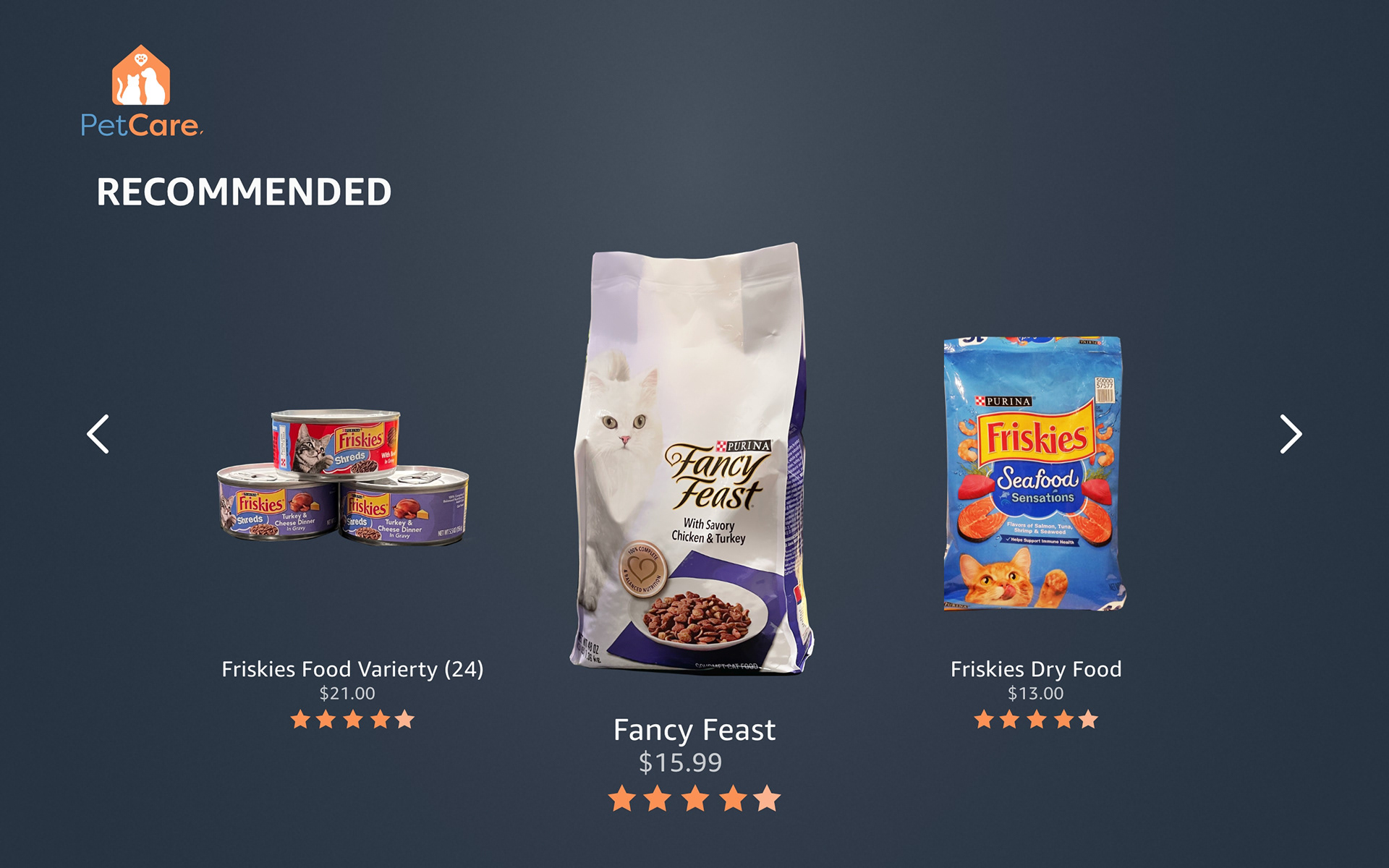 Shopping Feature