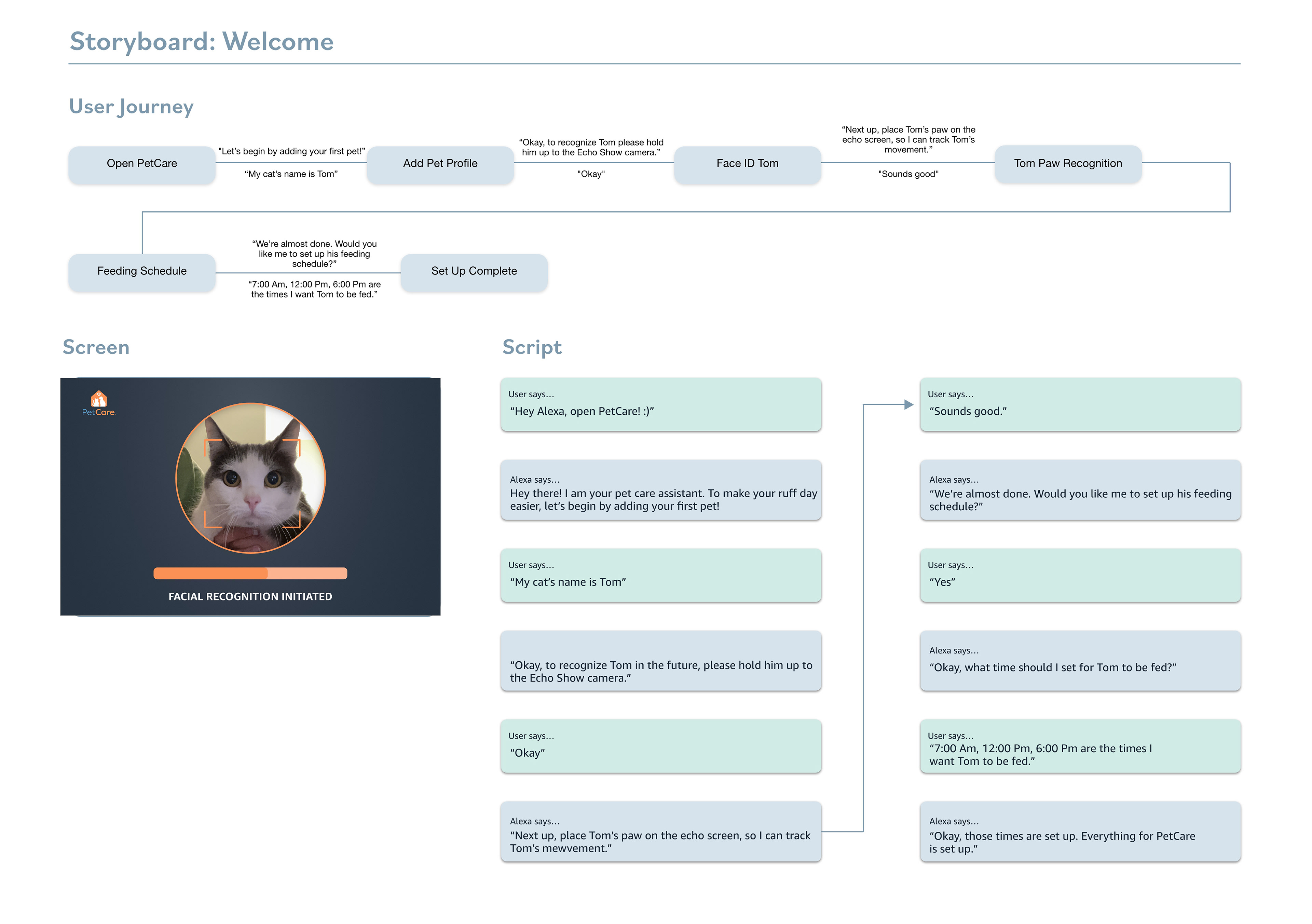 Welcome Script
