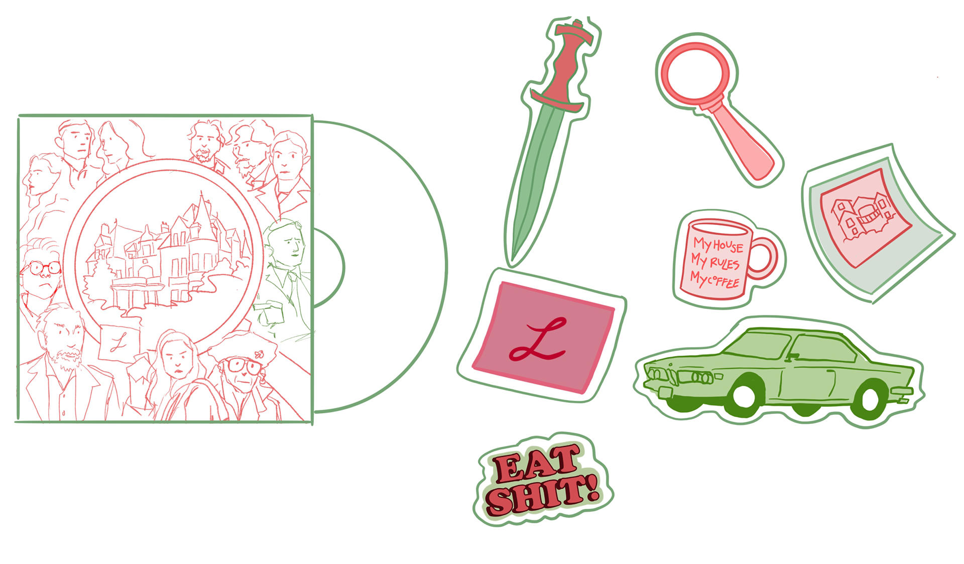 Vinyl and Sticker Drafts