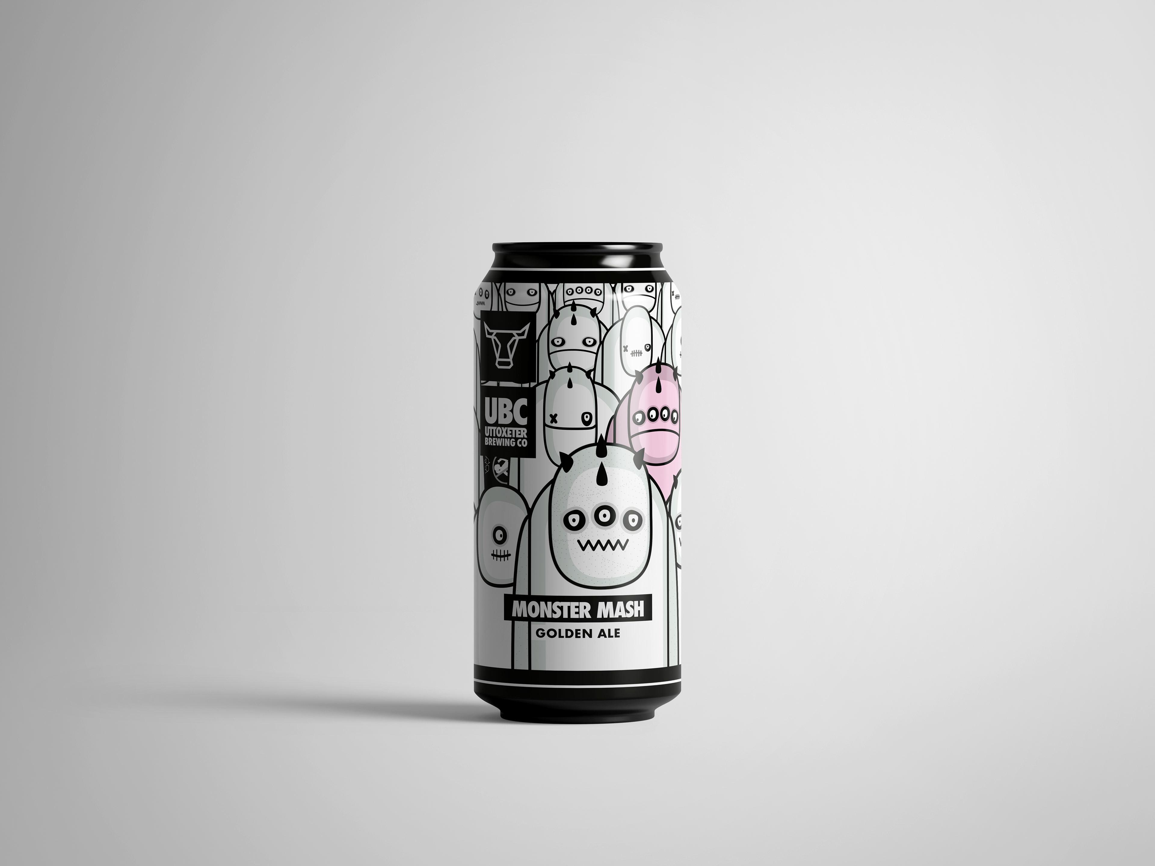 Beer can design and illustration