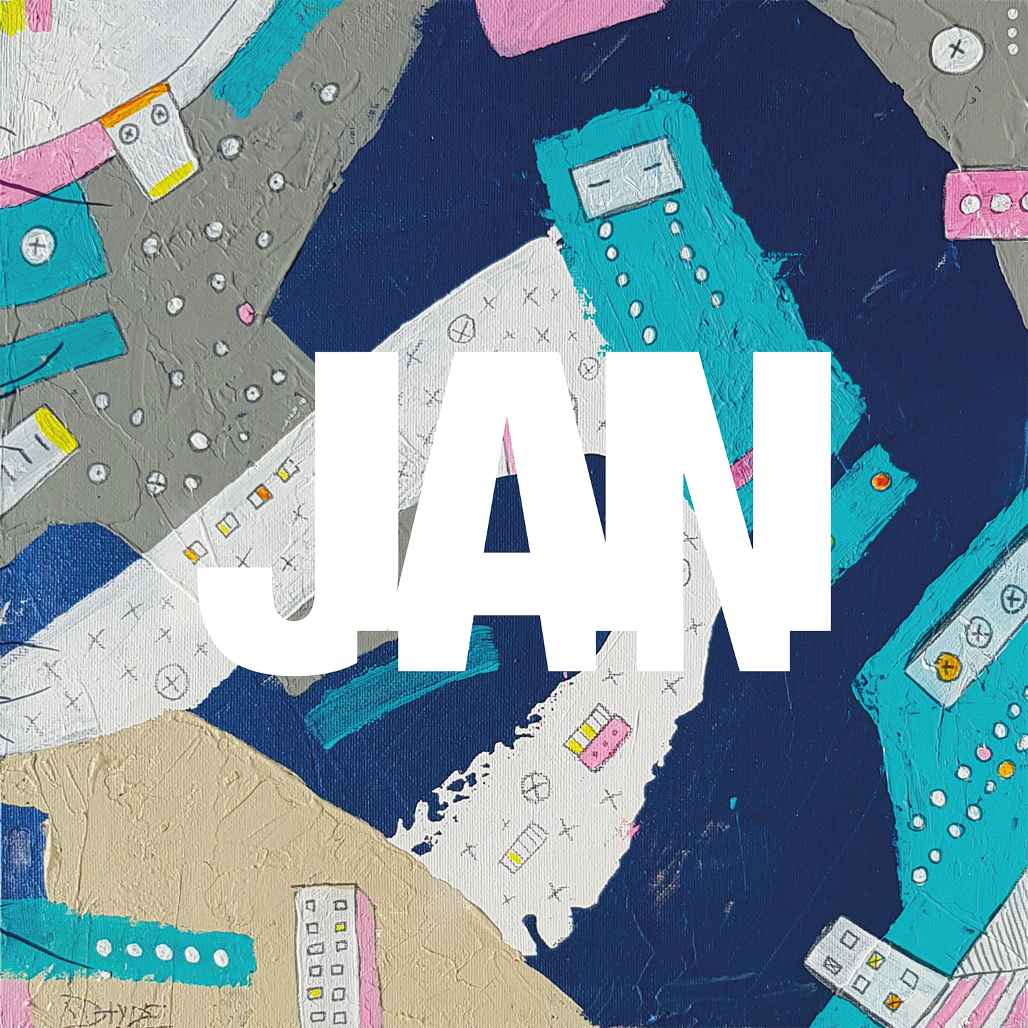 Logo design for band J.A.N.