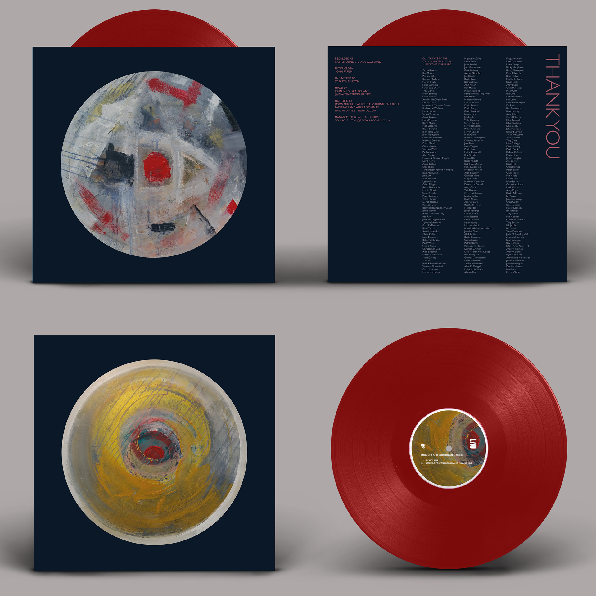 LP CD design and artwork