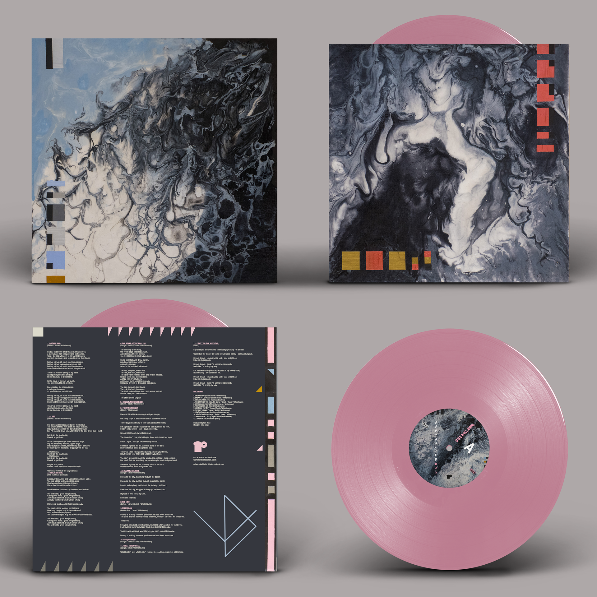 LP CD design and artwork