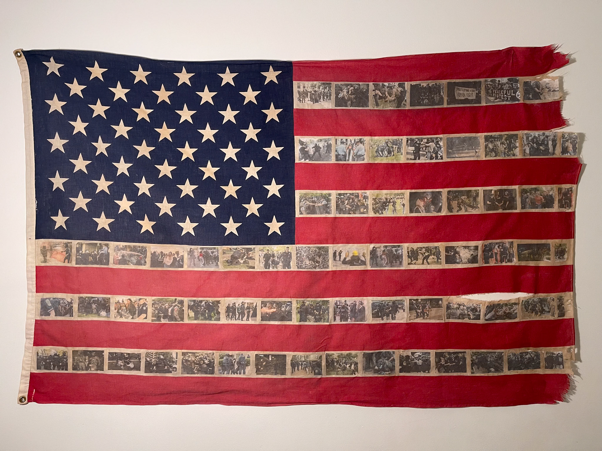 With Liberty and Justice... For All? 55" x 35"