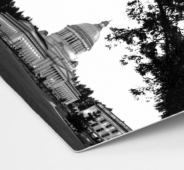 Art on Metal - Rounded Corner Detail