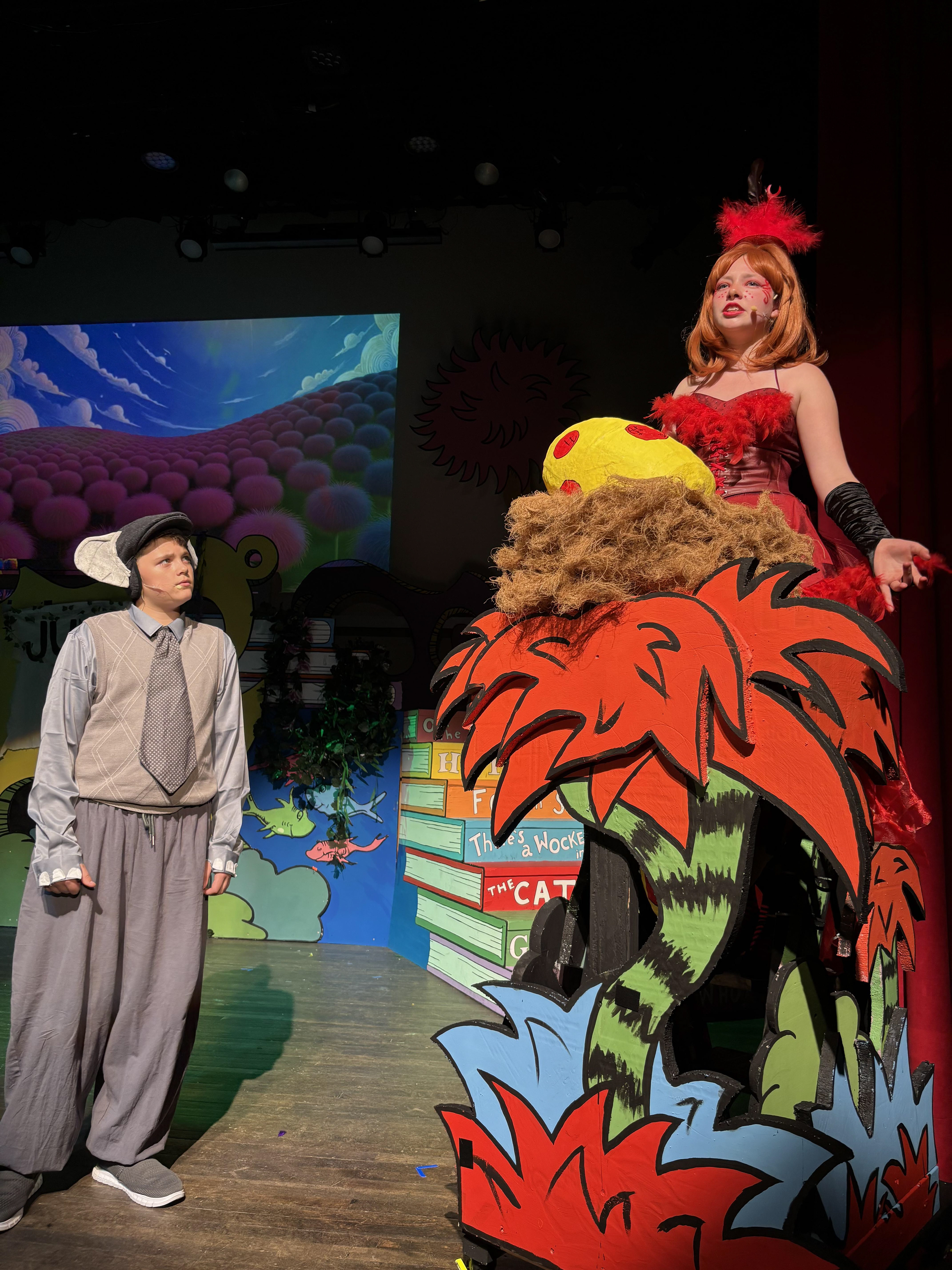 Horton the elephnat and Maysie