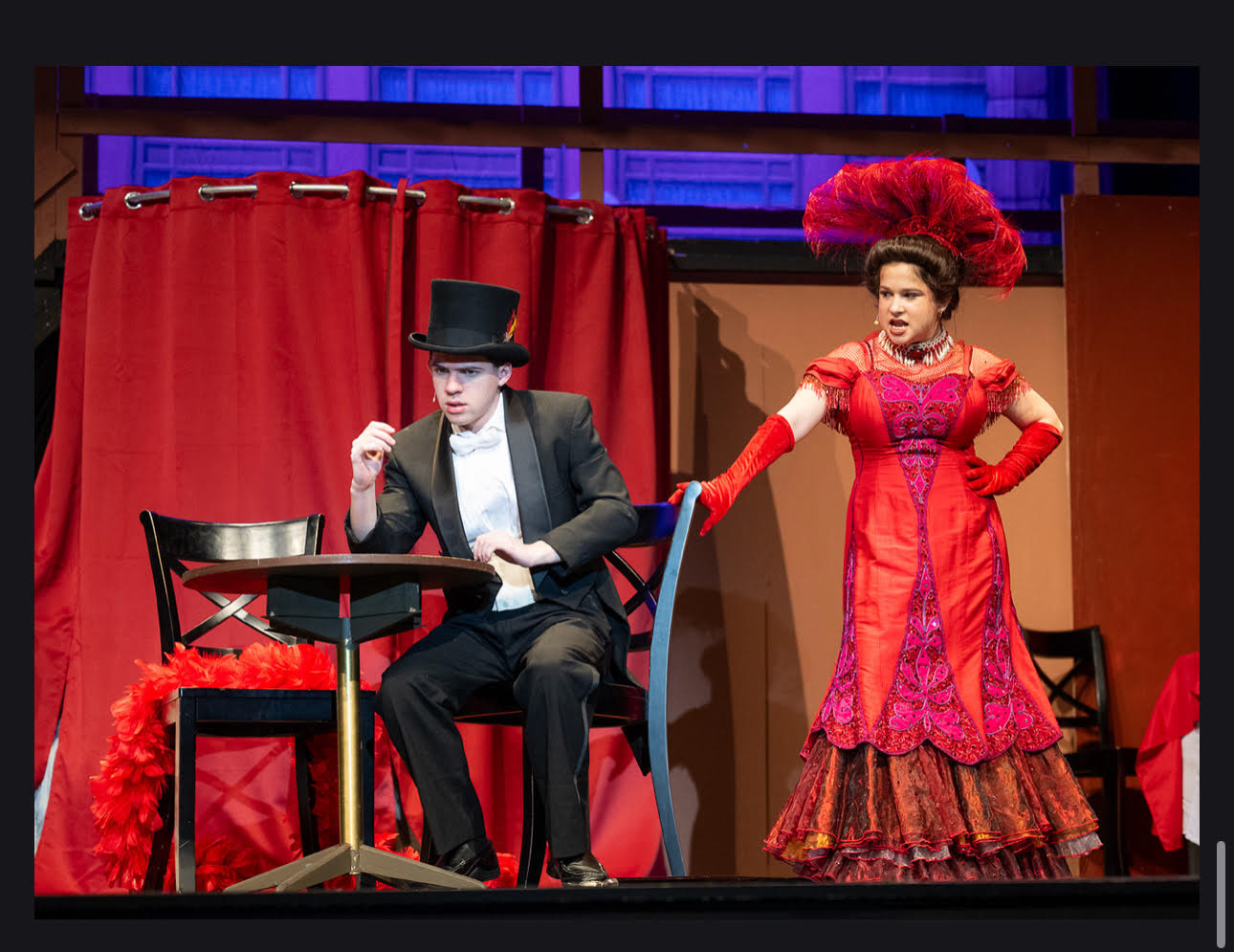 Horace Vandergelder and Dolly